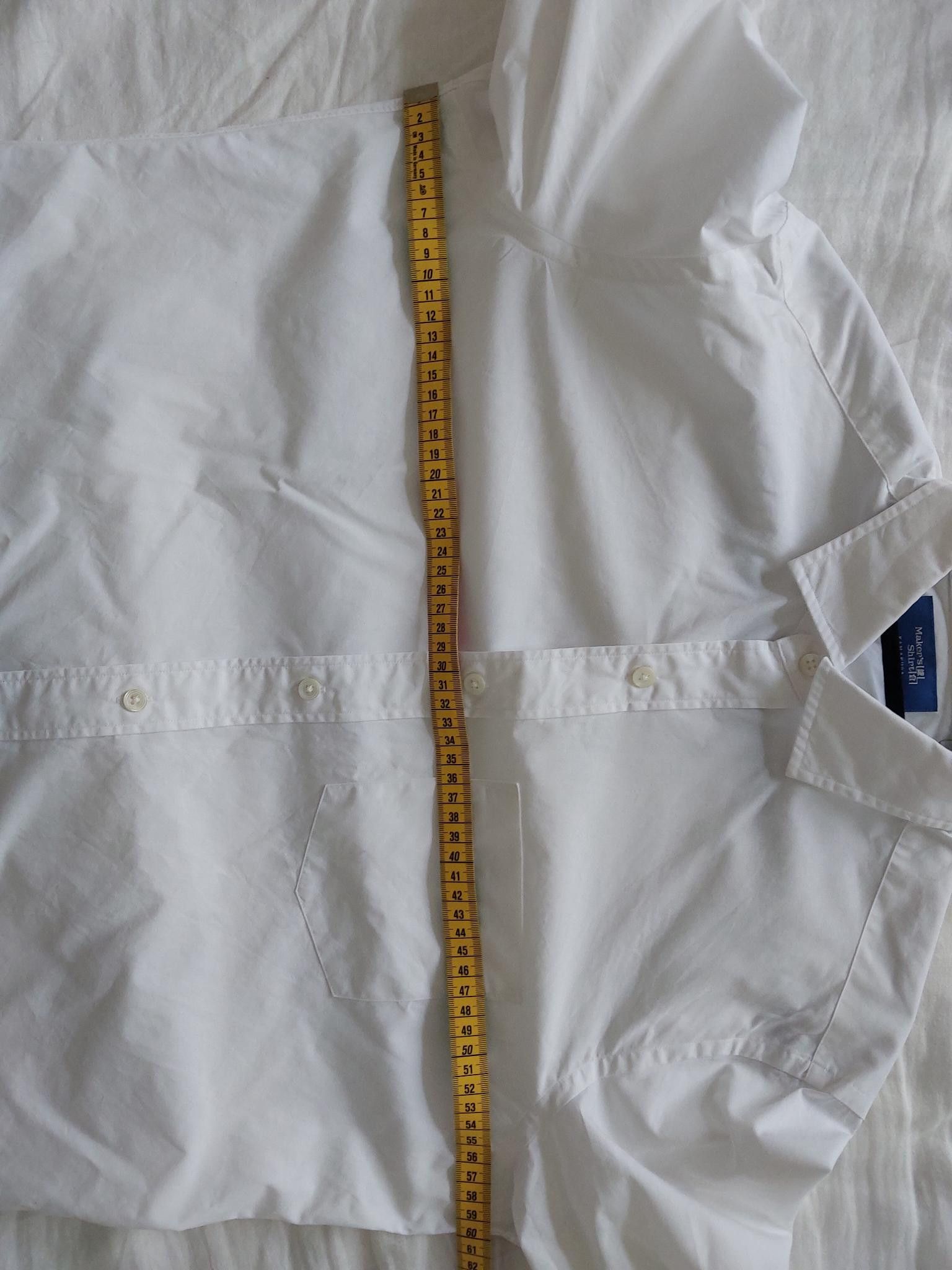 Tokyo Fit - 134 Casual Untucked Spread Broadcloth in White, Men's — image 5 of 6
