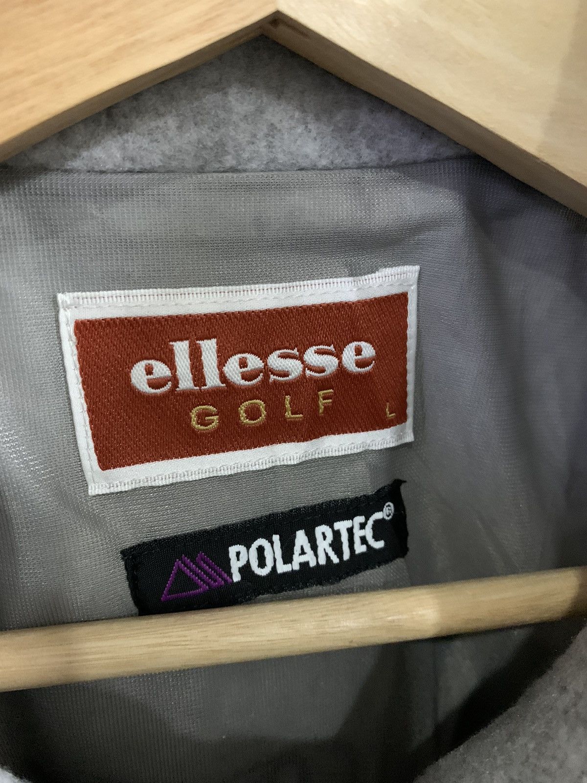 Ellesse × Vintage Vintage Ellesse Fleece Polartec Golf Vest Back Embroidery Size US L / EU 52-54 / 3 - 10 Thumbnail