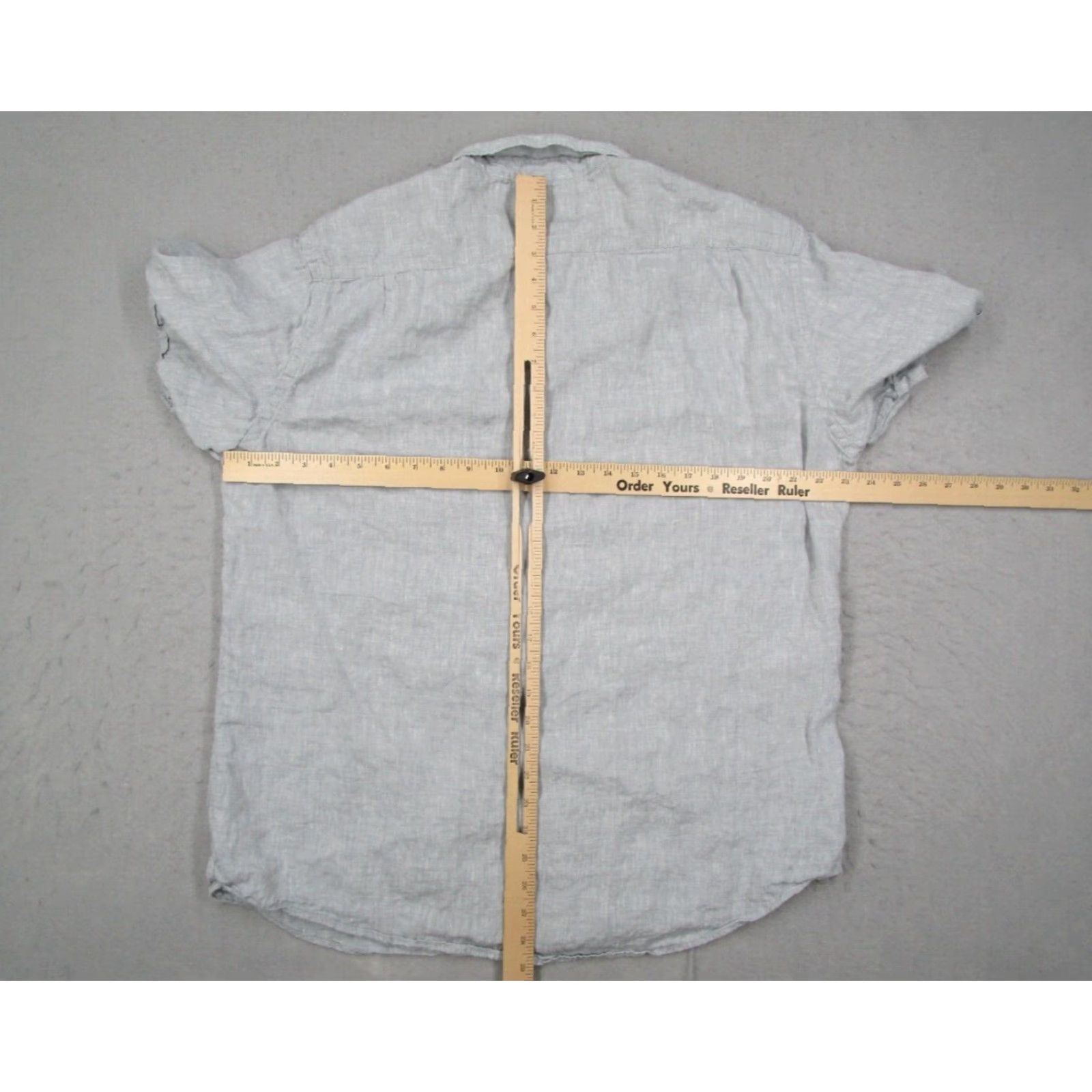Rodd & Gunn Rodd Gunn Shirt Mens 2XL Gray Linen Button Up Casual Workwear Size US XXL / EU 58 / 5 - 5 Thumbnail