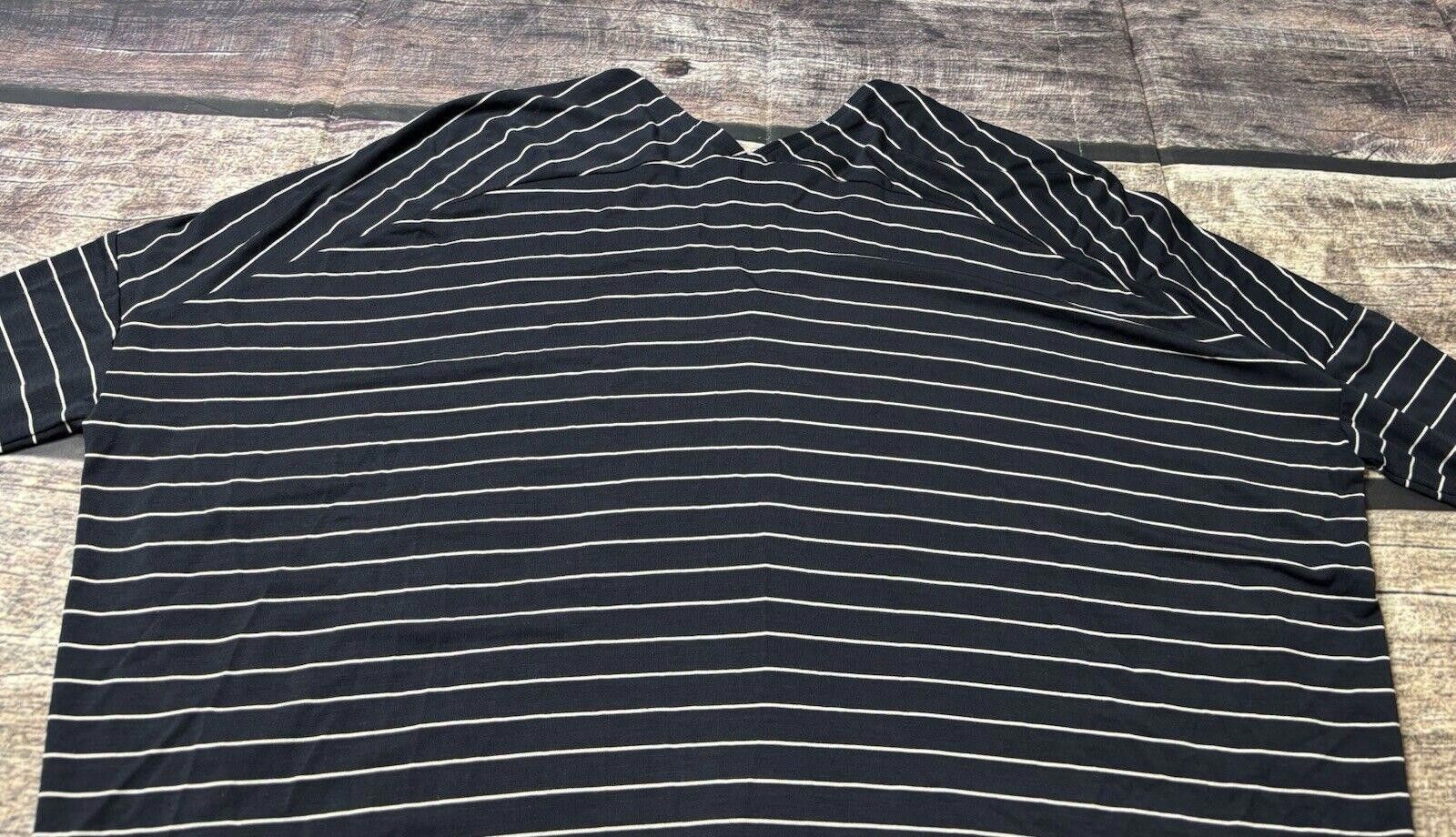 Club Monaco Club Monaco Blouse Top Women's XS Oversized Striped Stretch Size XS / US 0-2 / IT 36-38 - 6 Thumbnail