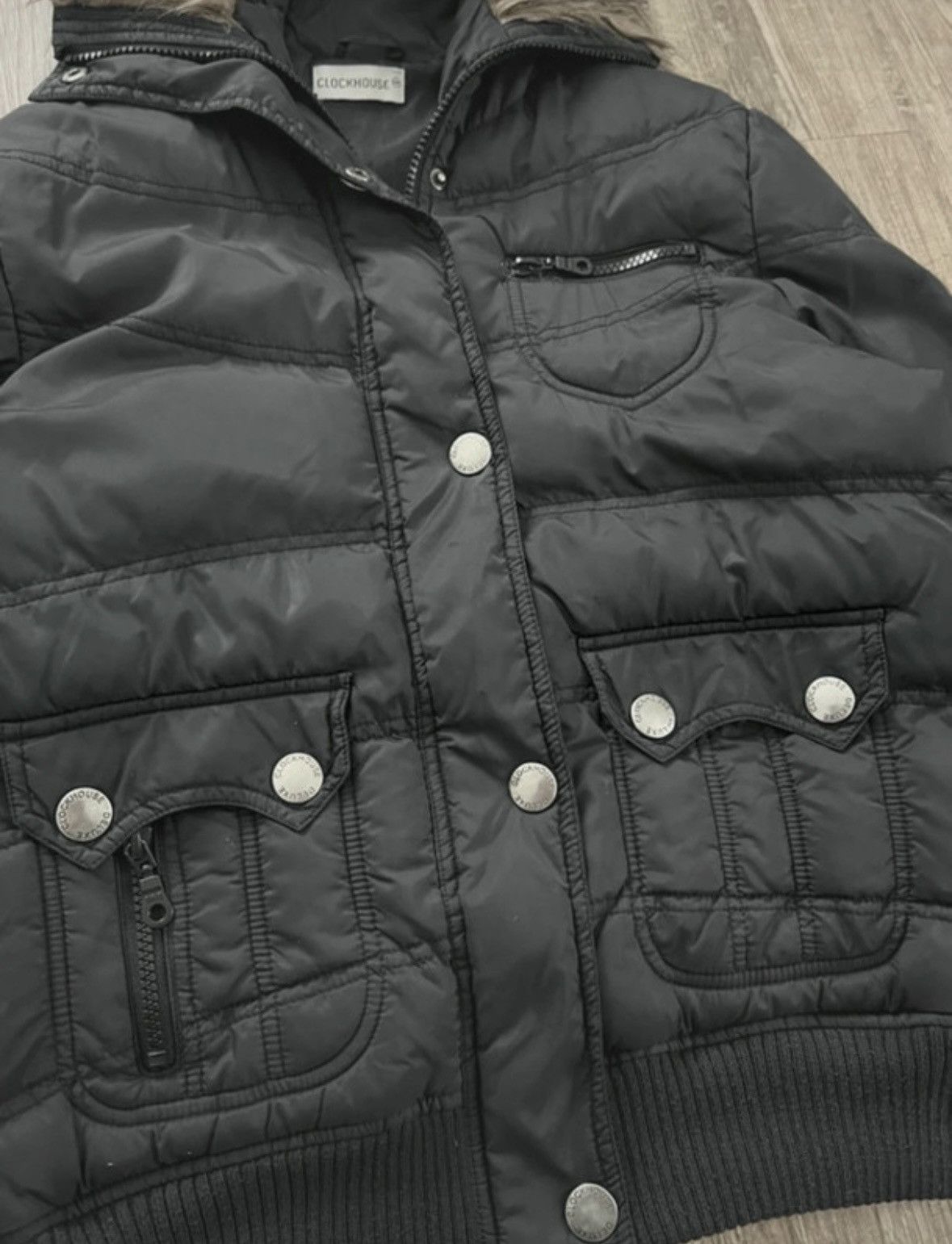 Other Puffer jacket with fur hood Size S / US 4 / IT 40 - 3 Thumbnail