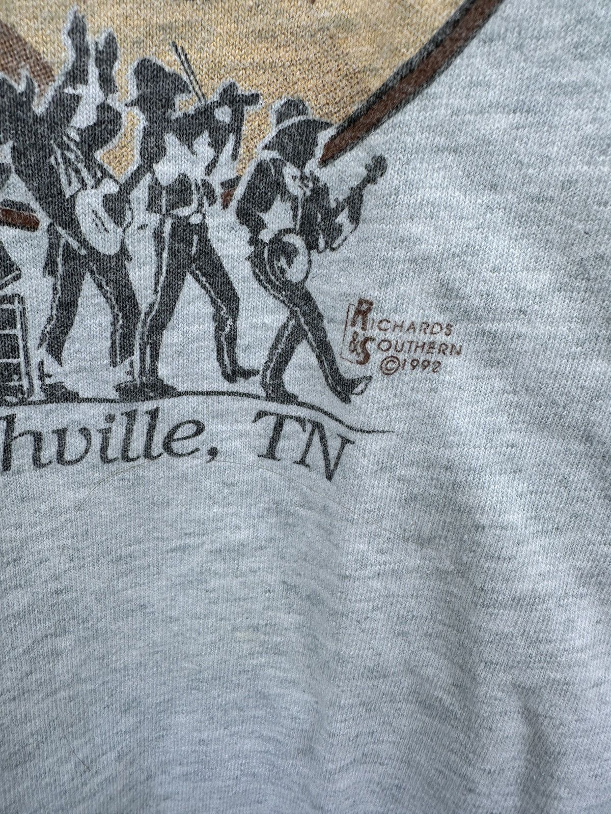 Fruit Of The Loom × Vintage Vintage Grand Ole Opera Graphic Single Stitch T Shirt Size US L / EU 52-54 / 3 - 4 Thumbnail
