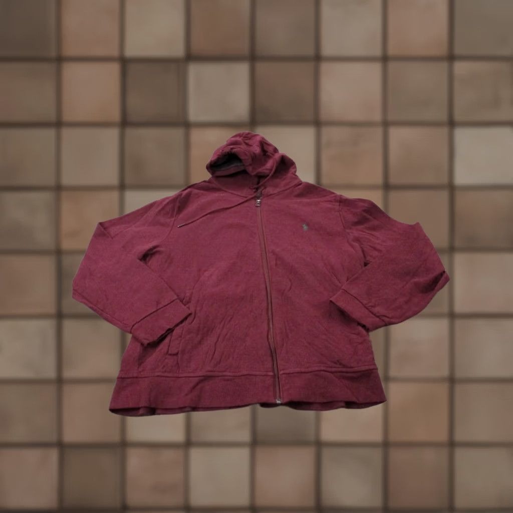 Polo Ralph Lauren Polo Ralph Lauren Hoodie Mens L Red Jacket Sweater Sport Stretch Logo Casual Size US L / EU 52-54 / 3 - 1 Thumbnail