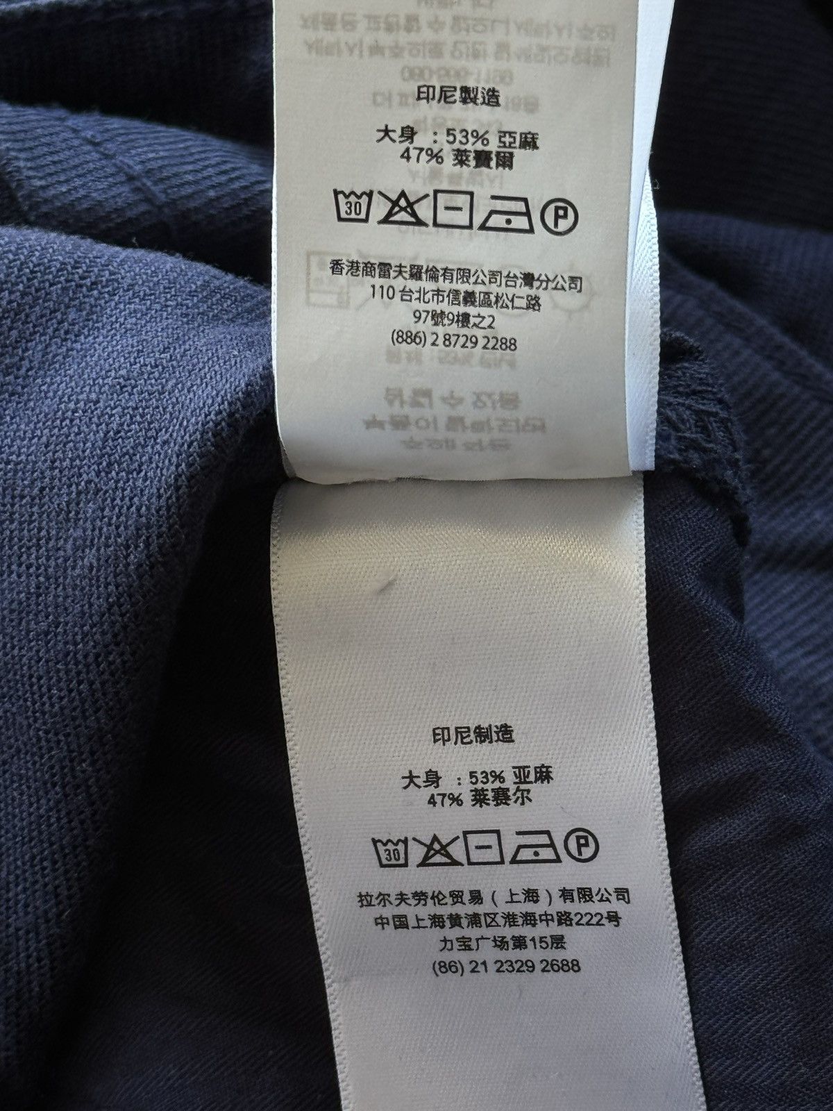 Polo Ralph Lauren Polo Ralph Lauren wide leg balloon style linen blend pants Size 36" / US 14 / IT 50 - 12 Thumbnail