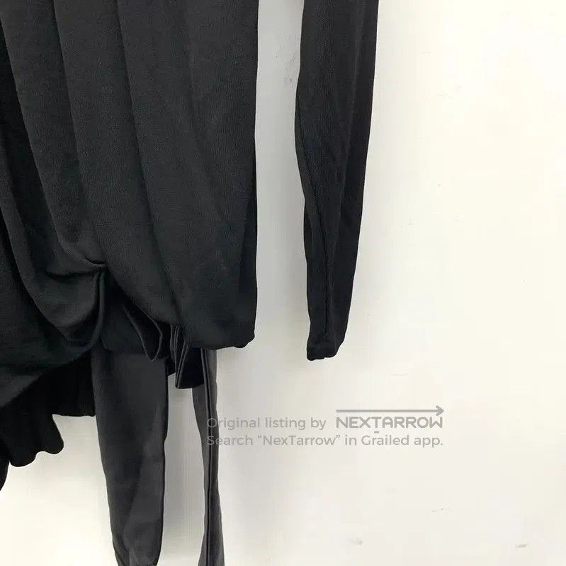 Yves Saint Laurent YSL Black Long Sleeve Dress Size S . Size S / US 4 / IT 40 - 4 Thumbnail
