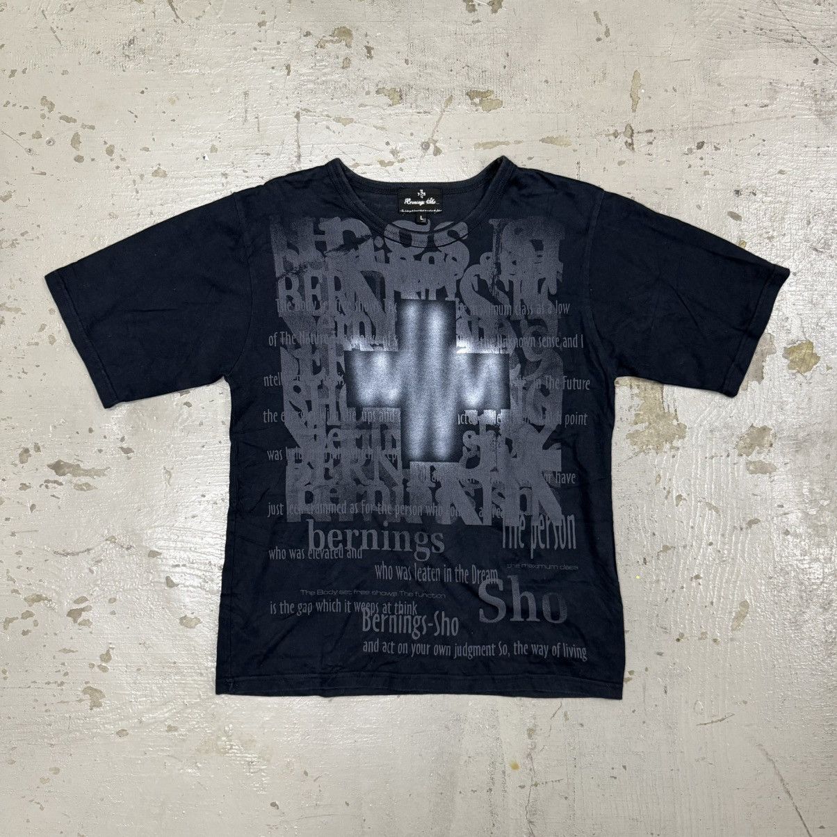 14th Addiction Bernings-sho Poem Gothic Riot Punk Tee Size US L / EU 52-54 / 3 - 1 Thumbnail