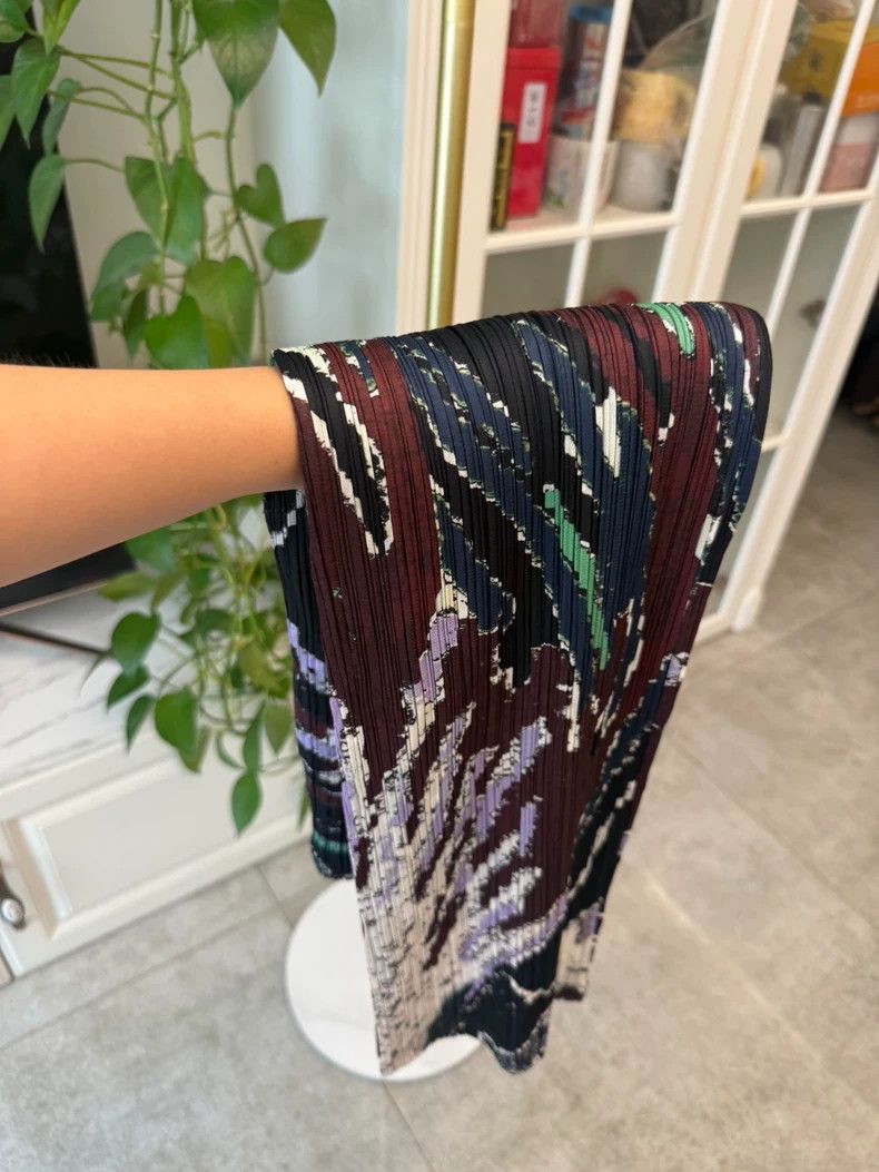 Issey Miyake Issey Miyake size:3 Frost-flowered straight-leg pants Size 42" / US 20 - 7 Thumbnail