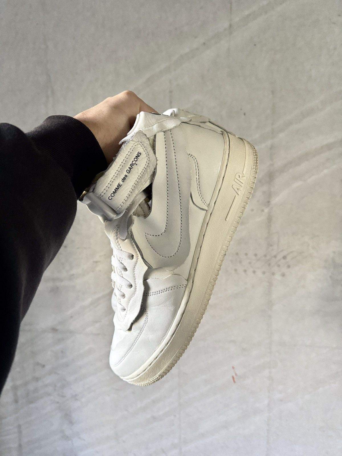 Comme des Garcons × Nike Nike x Comme Des Garcons Air Force 1 Mid Size US 10.5 / EU 43-44 - 3 Thumbnail