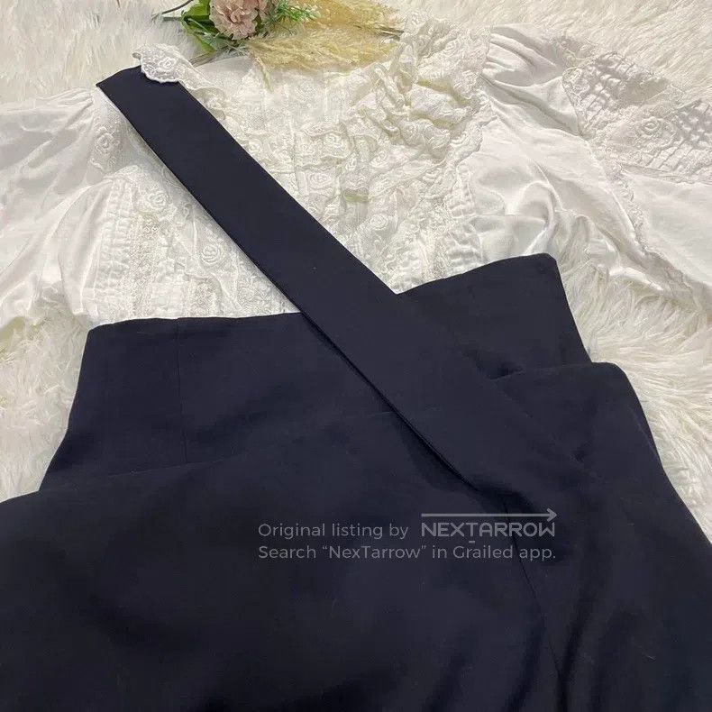 Comme des Garcons Comme des Garcons One-shoulder suspender skirt Size S / US 4 / IT 40 - 6 Thumbnail