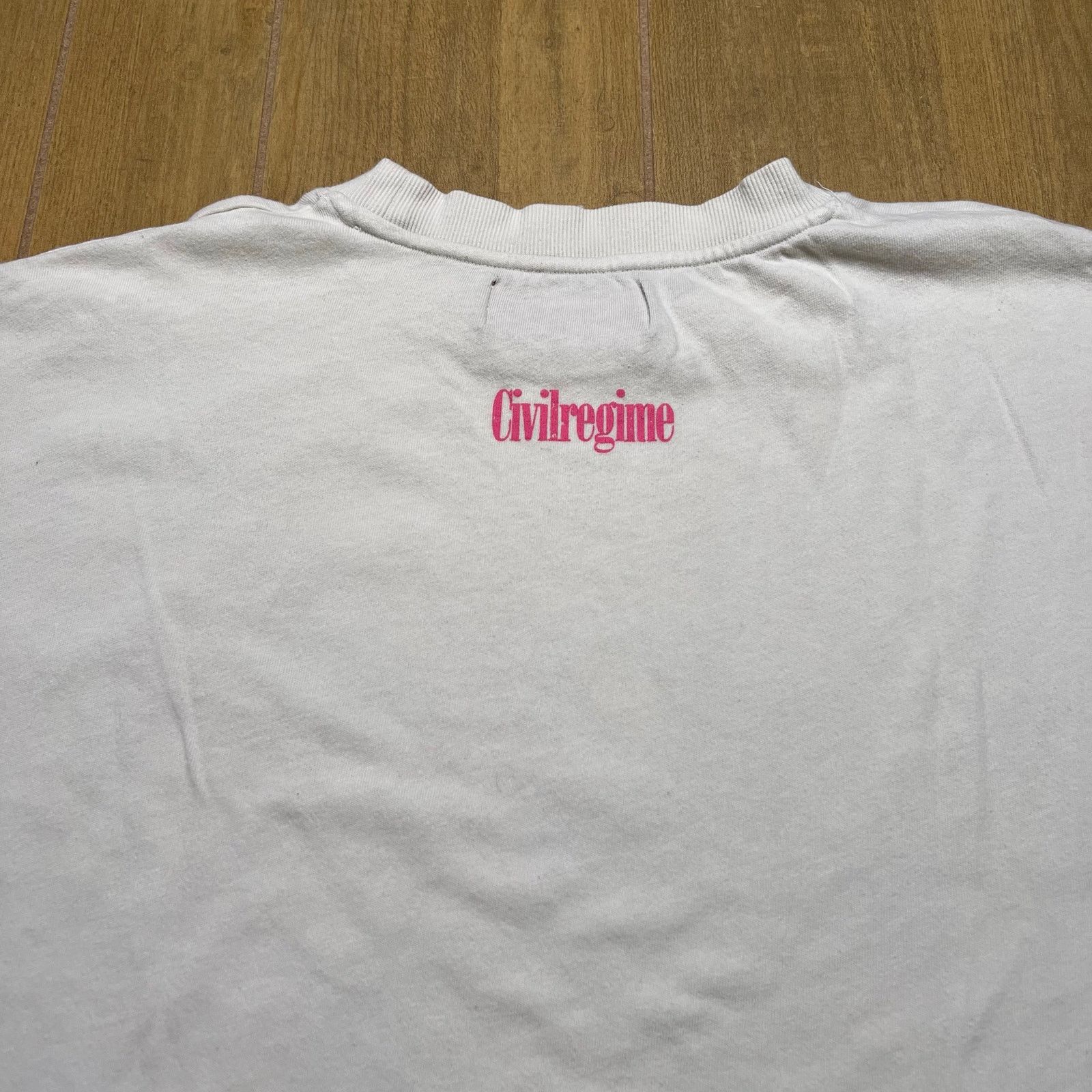 Civil Regime Civil Regime Floral Graphic T Shirt Mens L Streetwear Y2K Size US L / EU 52-54 / 3 - 9 Thumbnail