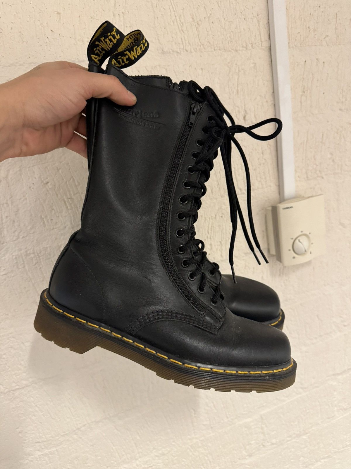 Dr. Martens Dr. Martens 11305 Black High Dual Zip Boots y2k
