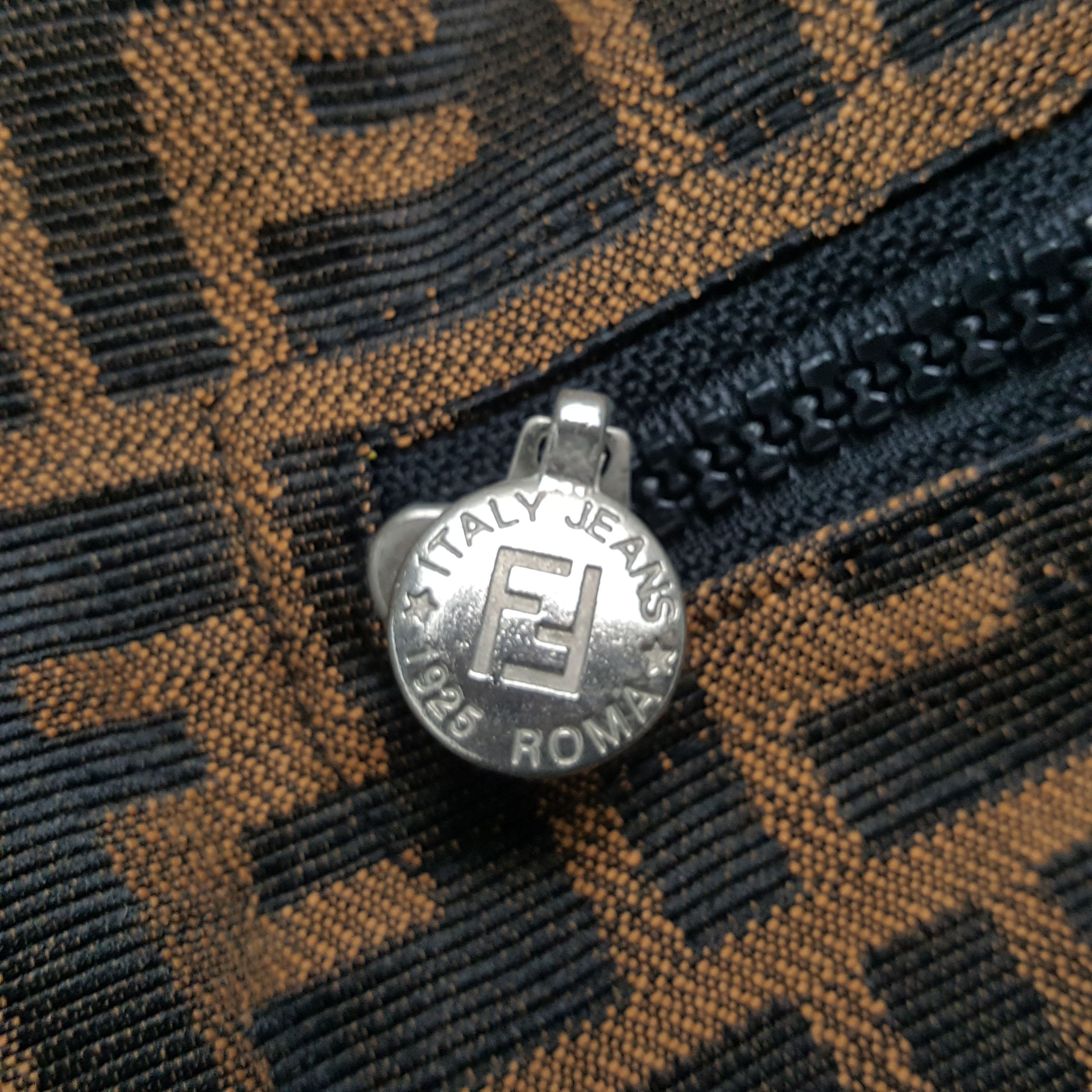 Fendi Vintage FENDI Italian Brand Monogram Reversible Jacket Size US L / EU 52-54 / 3 - 13 Thumbnail