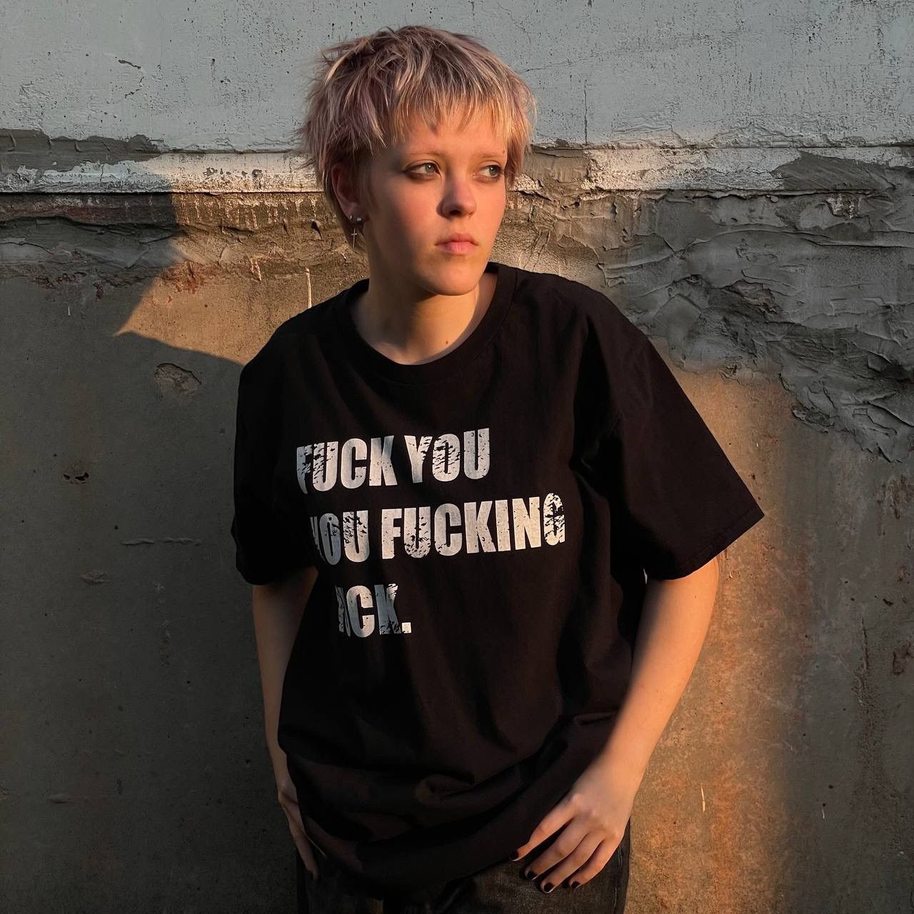 20471120 Vintage Fuck You Fucking Fuck T-shirts Band Joke Humor Y2K Size US L / EU 52-54 / 3 - 1 Thumbnail