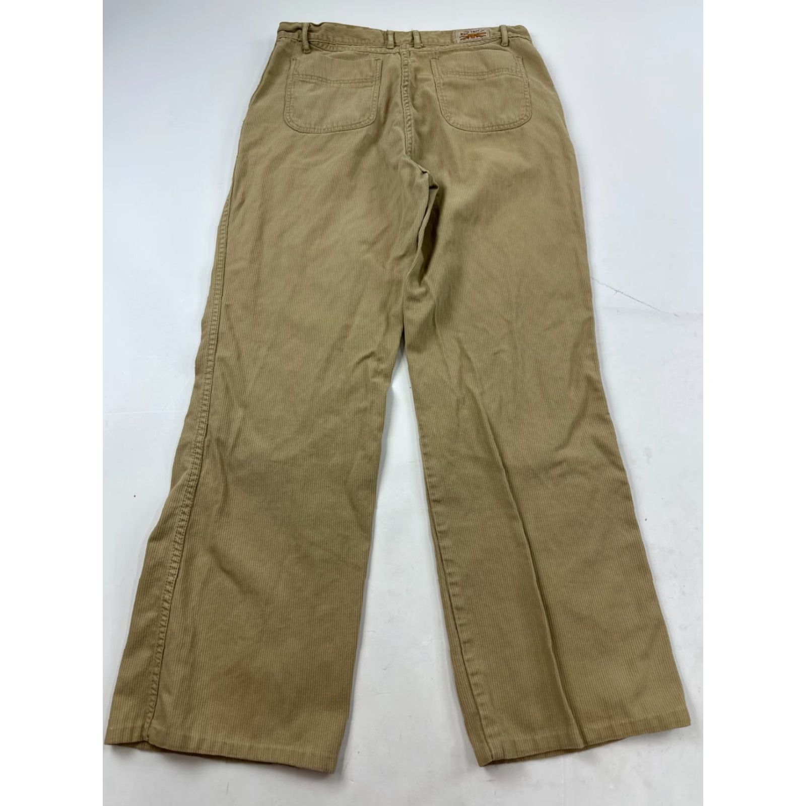 Vintage VINTAGE Brittania Pants Womens 36L Brown Corduroy High Rise Straight Leg Chino Casual Men/Women? Size 25" / US 0 / IT 36 - 2 Thumbnail