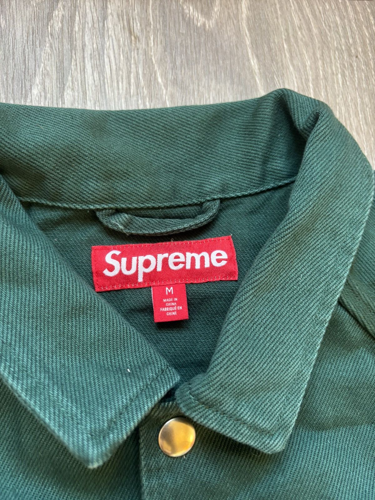 Supreme Supreme Green Arc Logo Coach Jacket SS25 Size US M / EU 48-50 / 2 - 4 Thumbnail