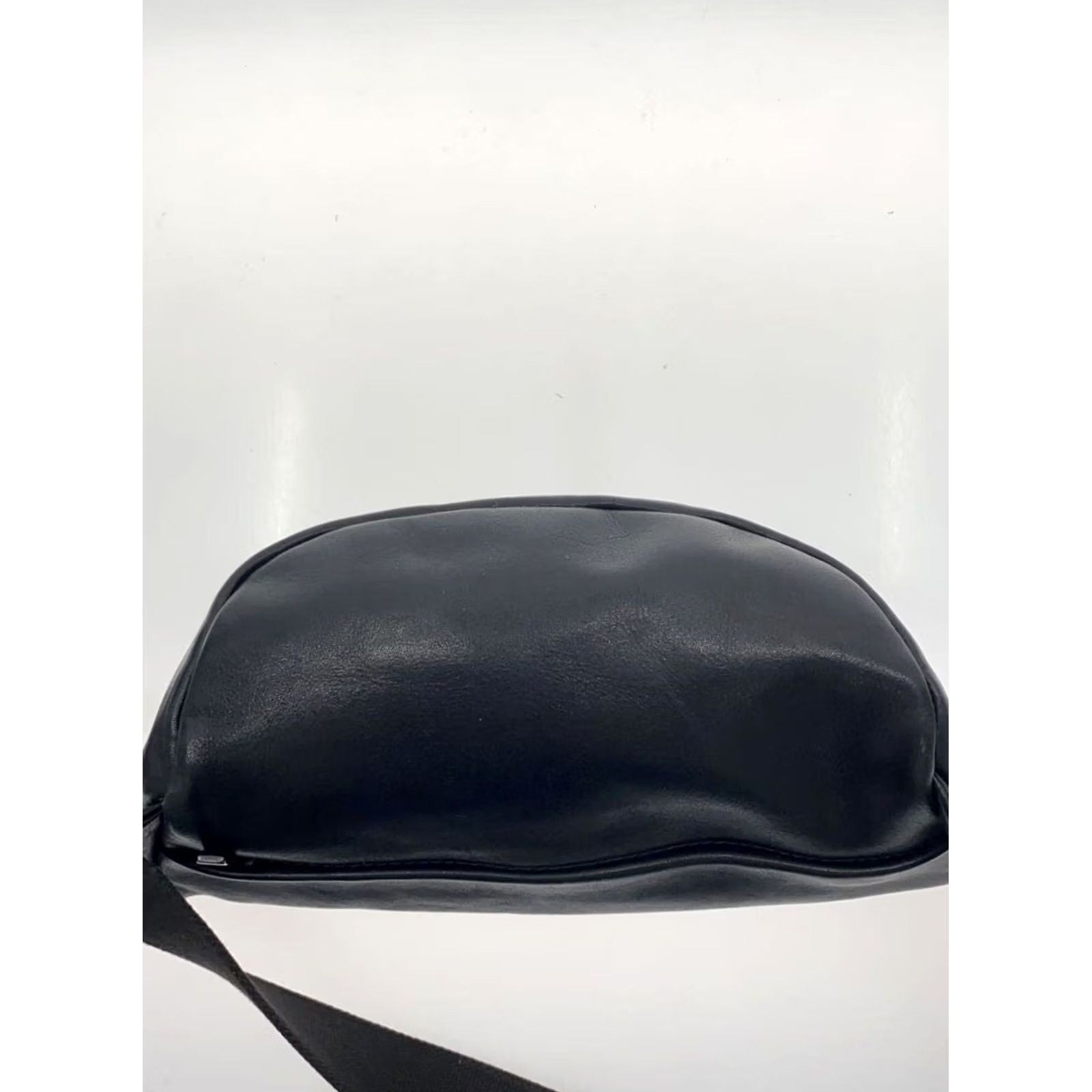 Vintage PATRICK STEPHAN Waist Bag Leather Black Size ONE SIZE - 4 Thumbnail