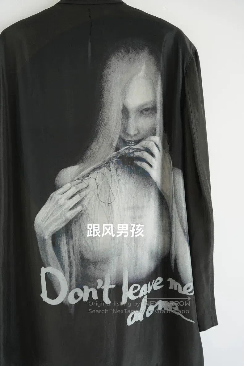 Yohji Yamamoto Yohji Yamamoto size 3 18ss Uchida Sparrow Refuses to Eat Wo Size 38S - 3 Thumbnail
