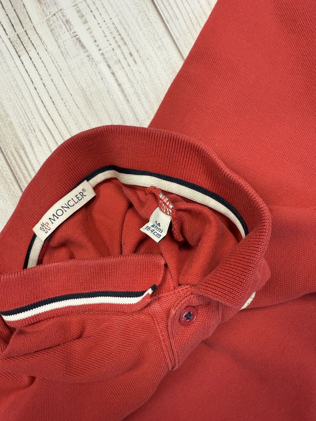Moncler Moncler Polo Manica Lunga Longsleeve Luxury T Shirt Size US S / EU 44-46 / 1 - 8 Thumbnail