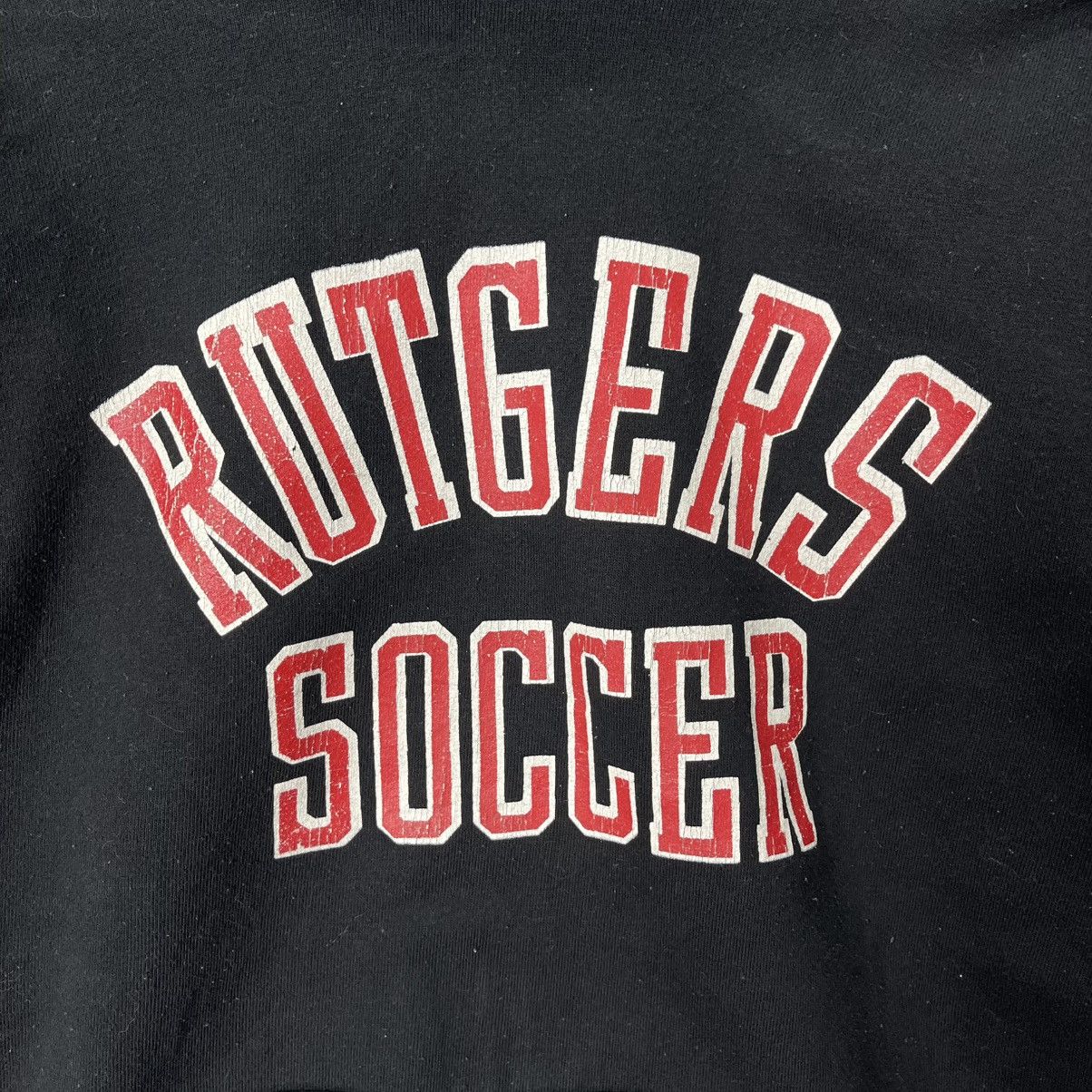 Russell Athletic Vintage Rutgers Soccer Russell Athletic Hoodie USA Made Size US L / EU 52-54 / 3 - 3 Thumbnail