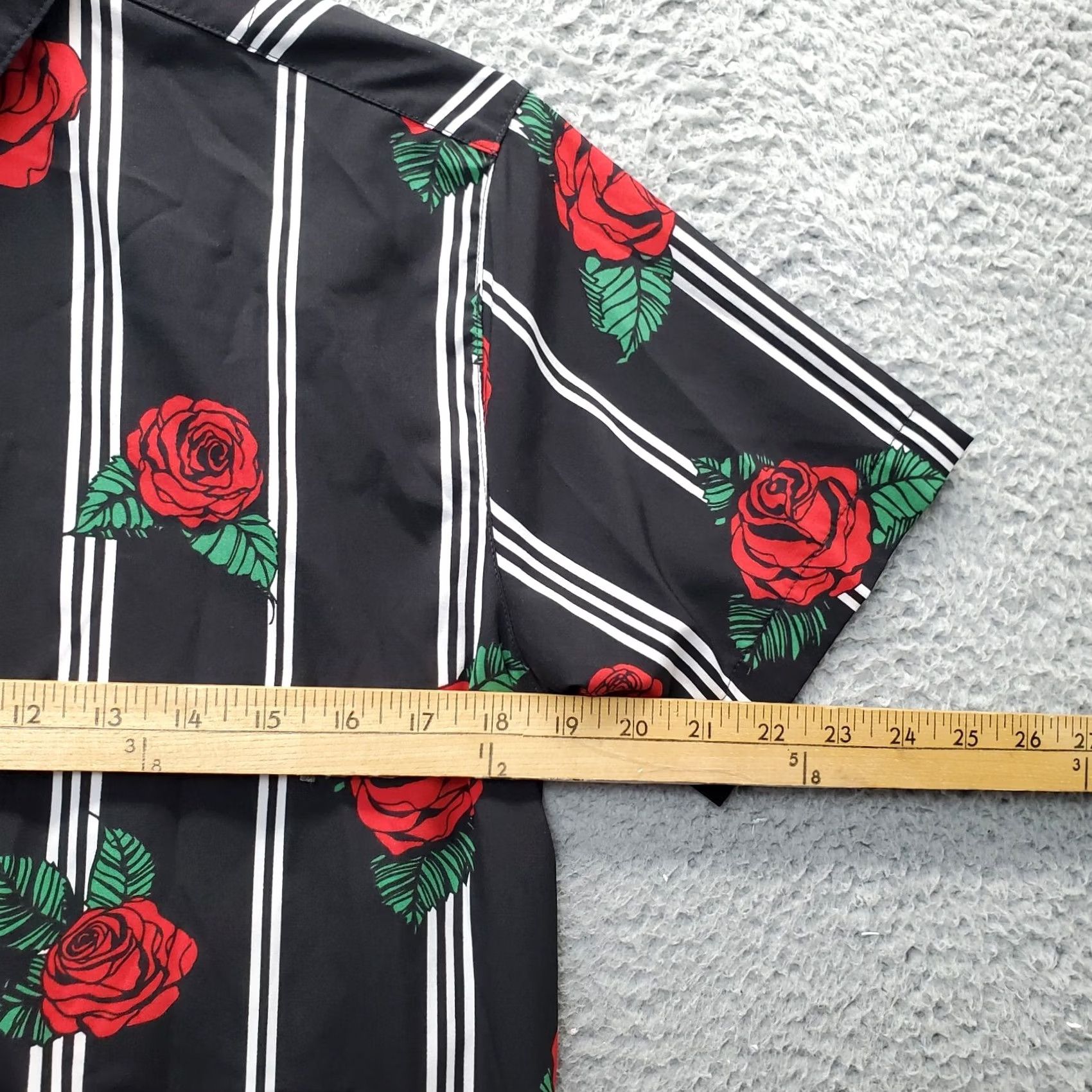 Vintage Drill Clothing Mens S Multi Flower Print Stretch Button-Down Shirt Size US S / EU 44-46 / 1 - 4 Thumbnail