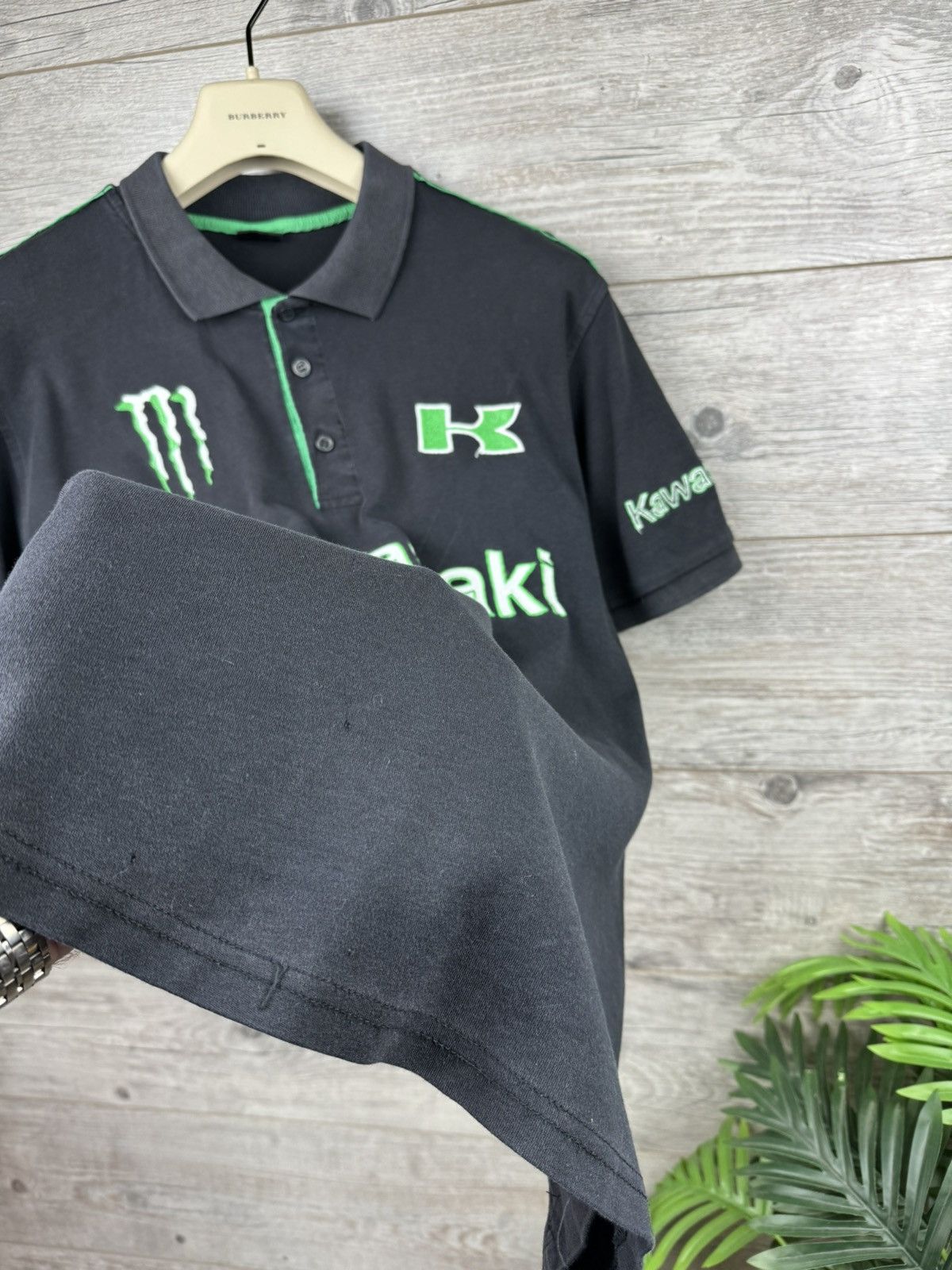 Japanese Brand × NASCAR Polo Kawasaki Moto Racing size XL Size US XL / EU 56 / 4 - 12 Thumbnail