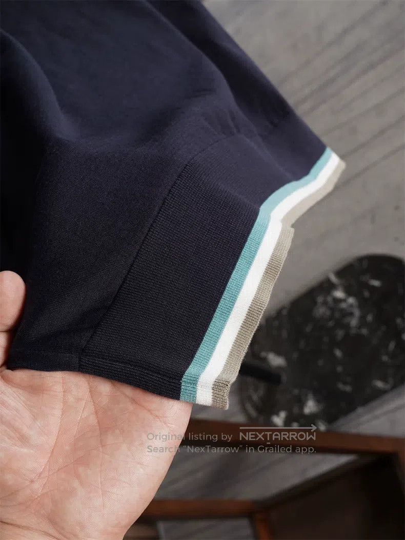 Hermes Hermes Spring/Summer Men's Round Neck Knitted Short Sleeve Size US M / EU 48-50 / 2 - 5 Thumbnail