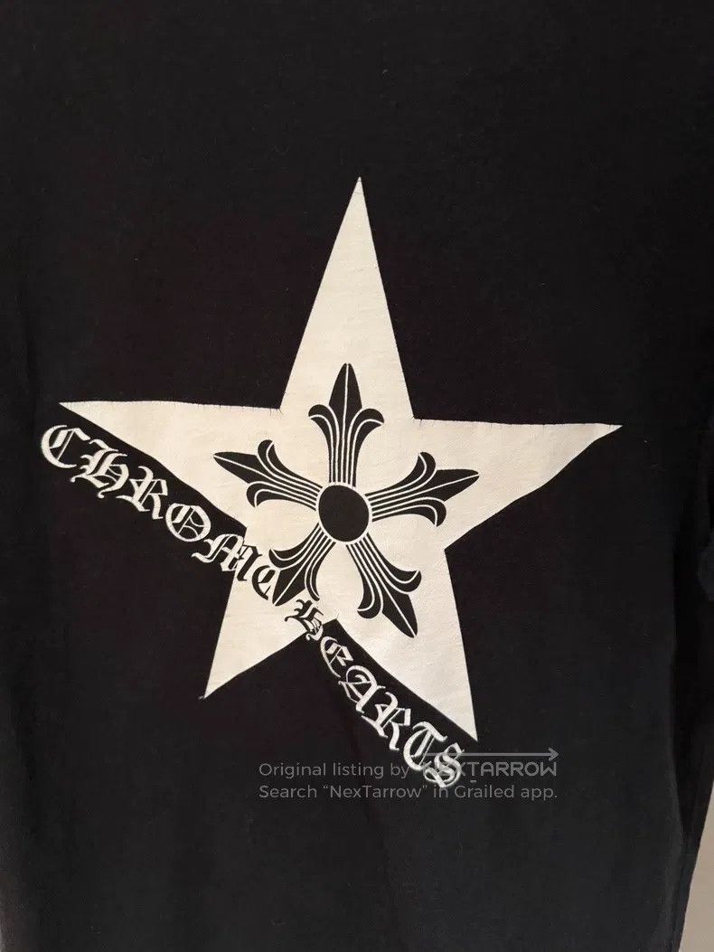 Chrome Hearts CHROME HEARTS Black V Neck Short Sleeve Size US M / EU 48-50 / 2 - 3 Thumbnail