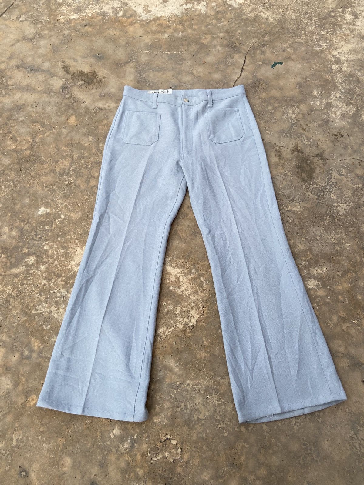 Japanese Brand Vintage 70/80s Bobson Bushpant Style StaPress Pant Size US 34 / EU 50 - 1 Thumbnail