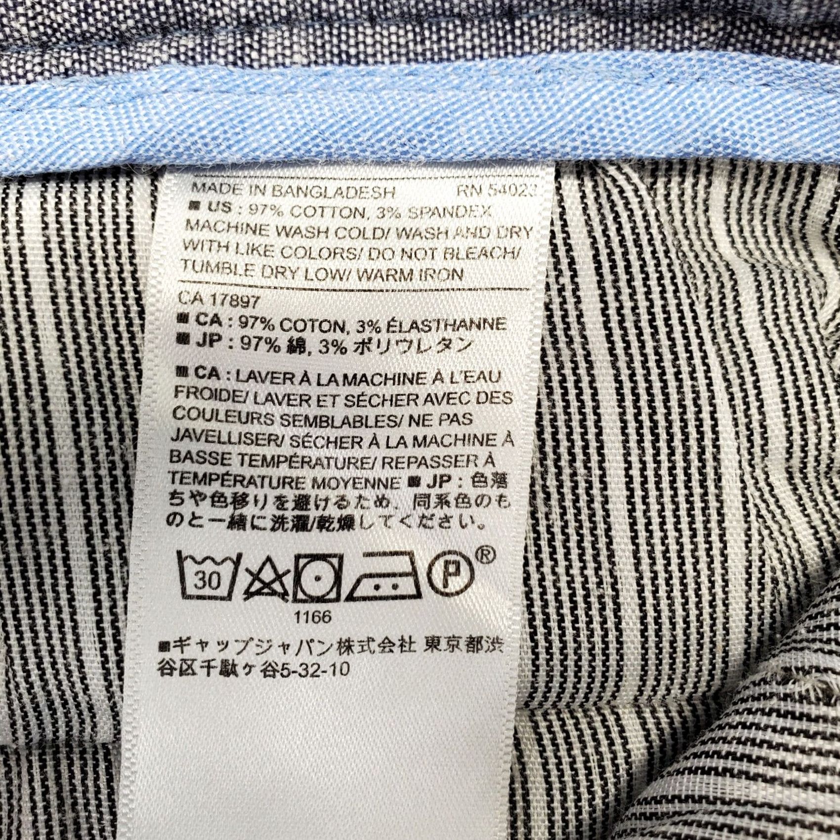 Banana Republic Banana Republic Mens Pants Chino Gray Flat Front Slash Pocket Straight Leg Size 33 Mens Size US 33 - 7 Thumbnail