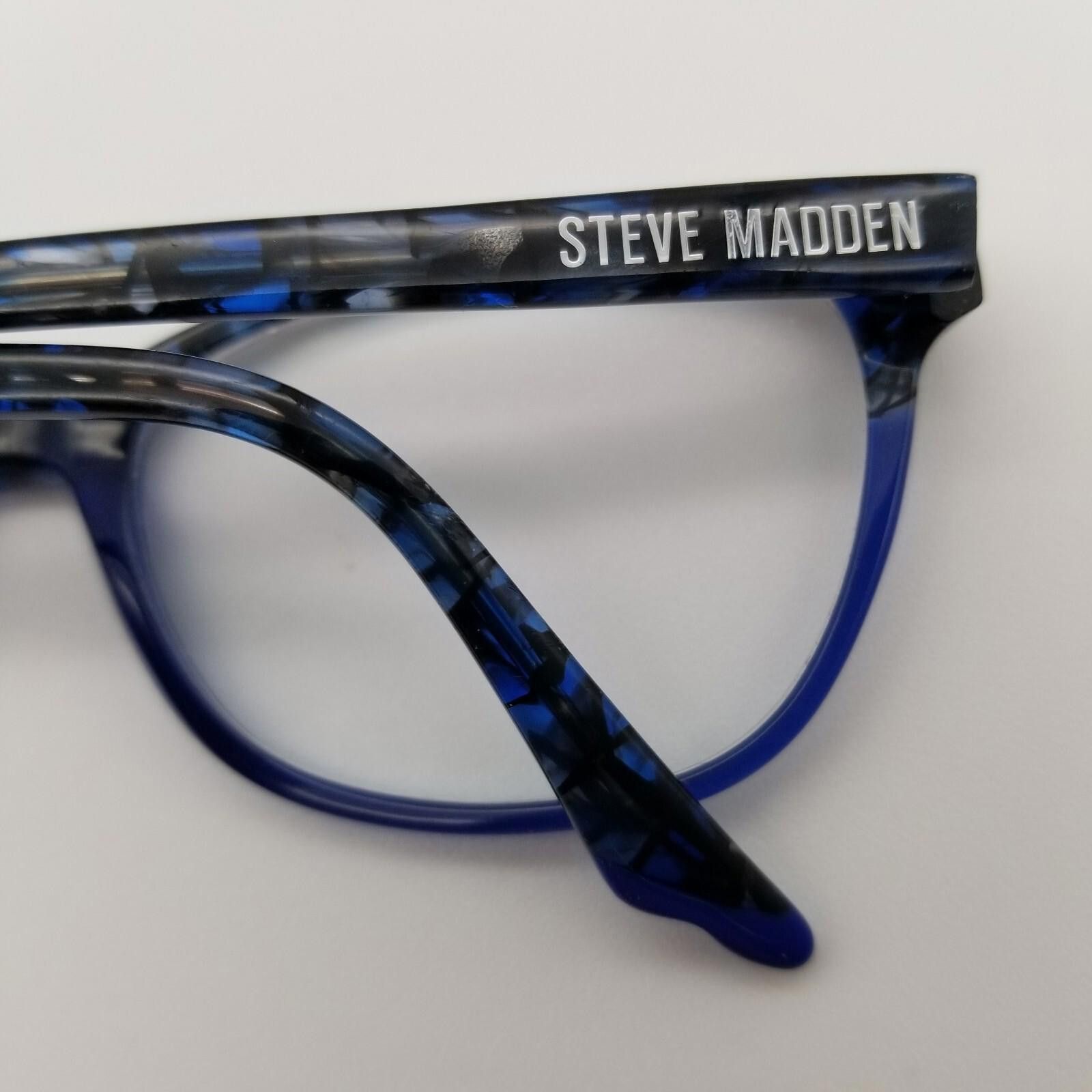 Steve Madden Steve Madden Knitted Blue Multi Fade 51/18/135 FRAMES Size ONE SIZE - 6 Thumbnail