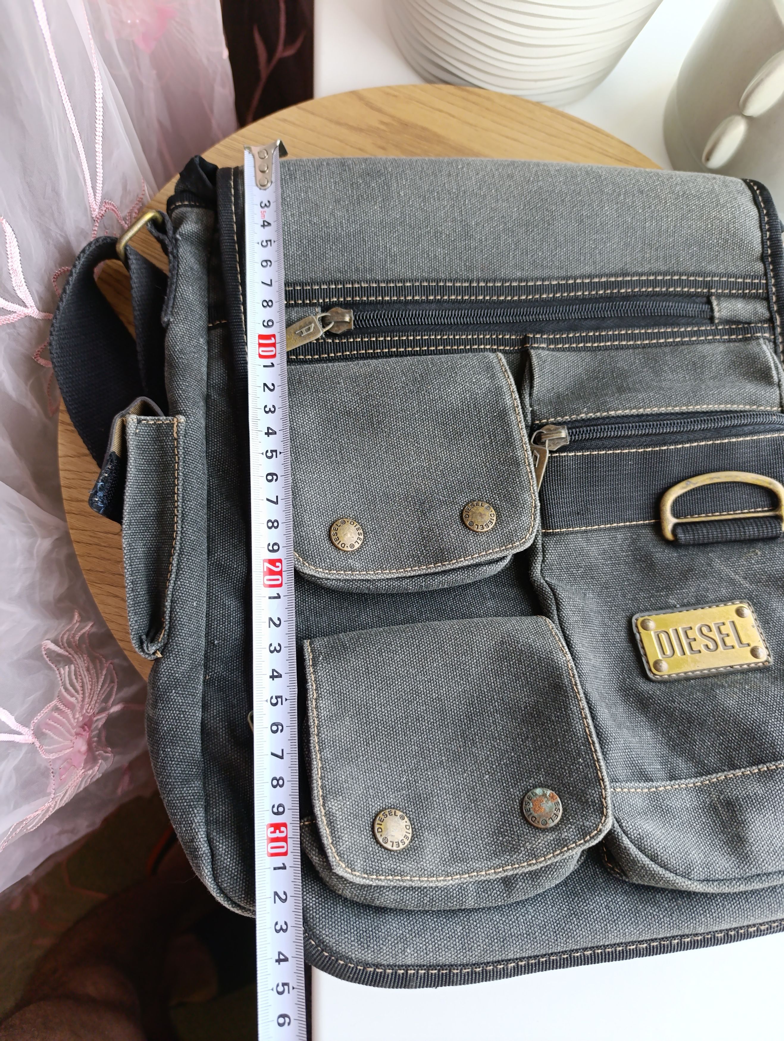 Diesel DIESEL VINTAGE MULTI POCKET MESSENGER BAG Size ONE SIZE - 23 Thumbnail