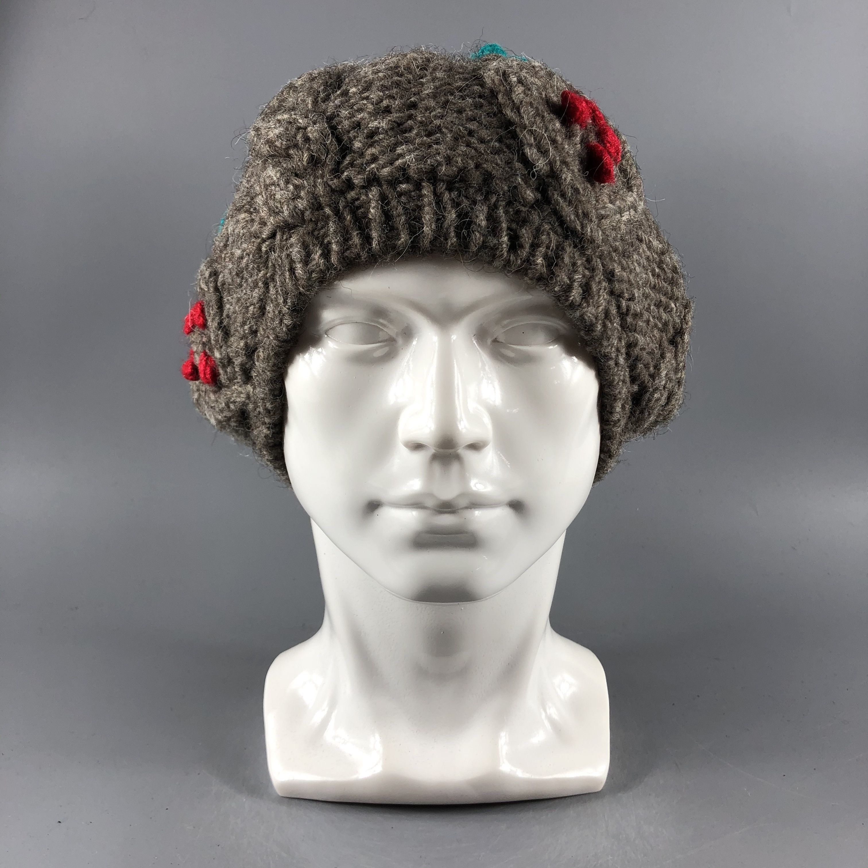 image of Vintage Titicaca Pompom Beanie Snow Hat Snow Cap -D728, Men's