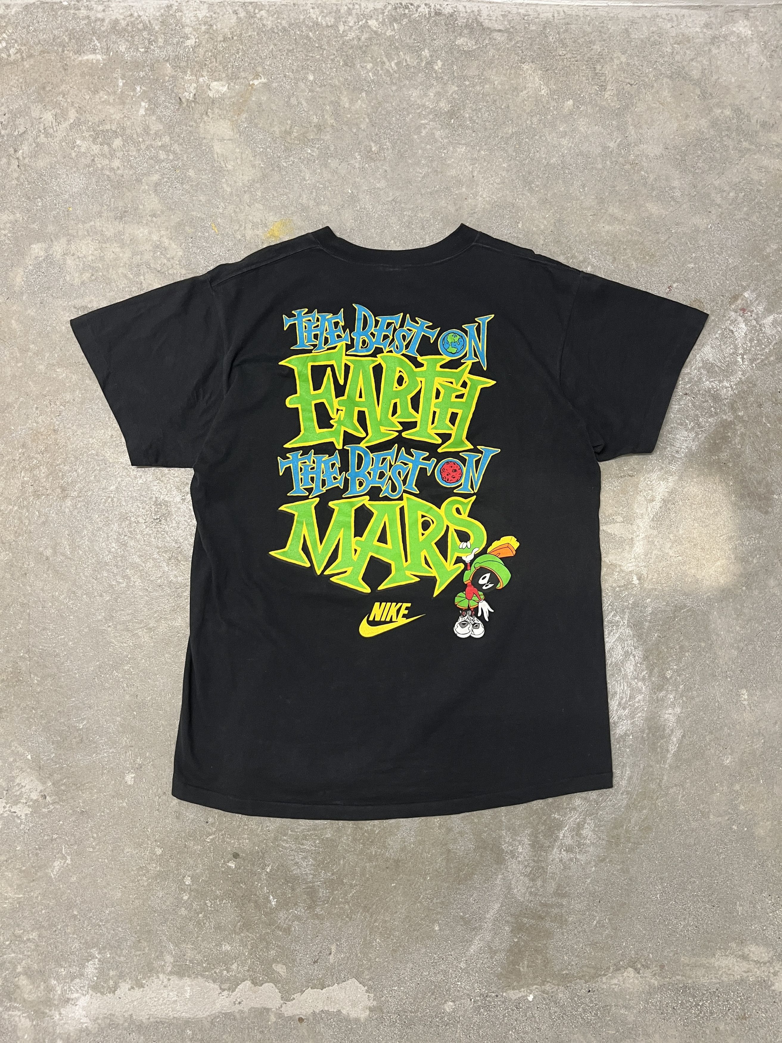 Nike × Vintage × Warner Bros Vintage 1993 Space Jam Looney Toons Double Sided Tee Shirt Size US L / EU 52-54 / 3 - 2 Thumbnail