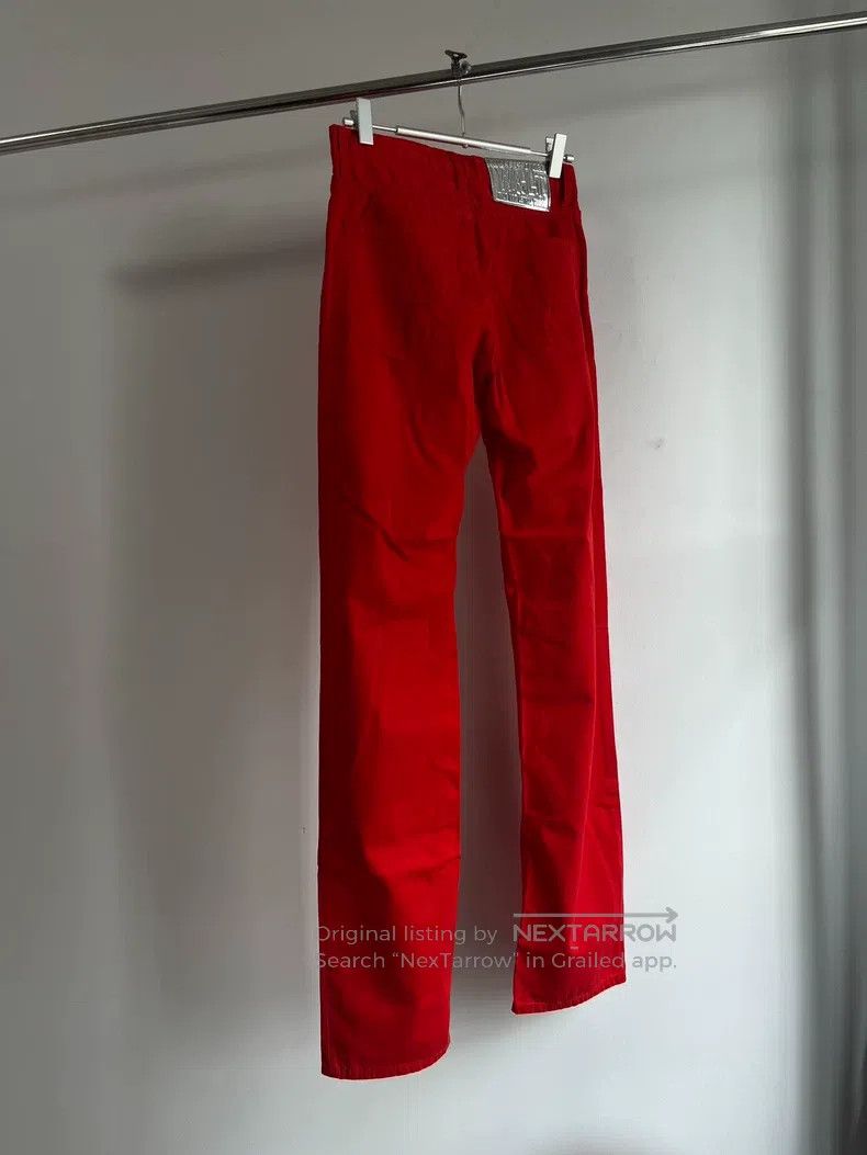Walter Van Beirendonck Walter Van Beirendonck Mediaeval show red jeans Size US 28 / EU 44 - 2 Thumbnail