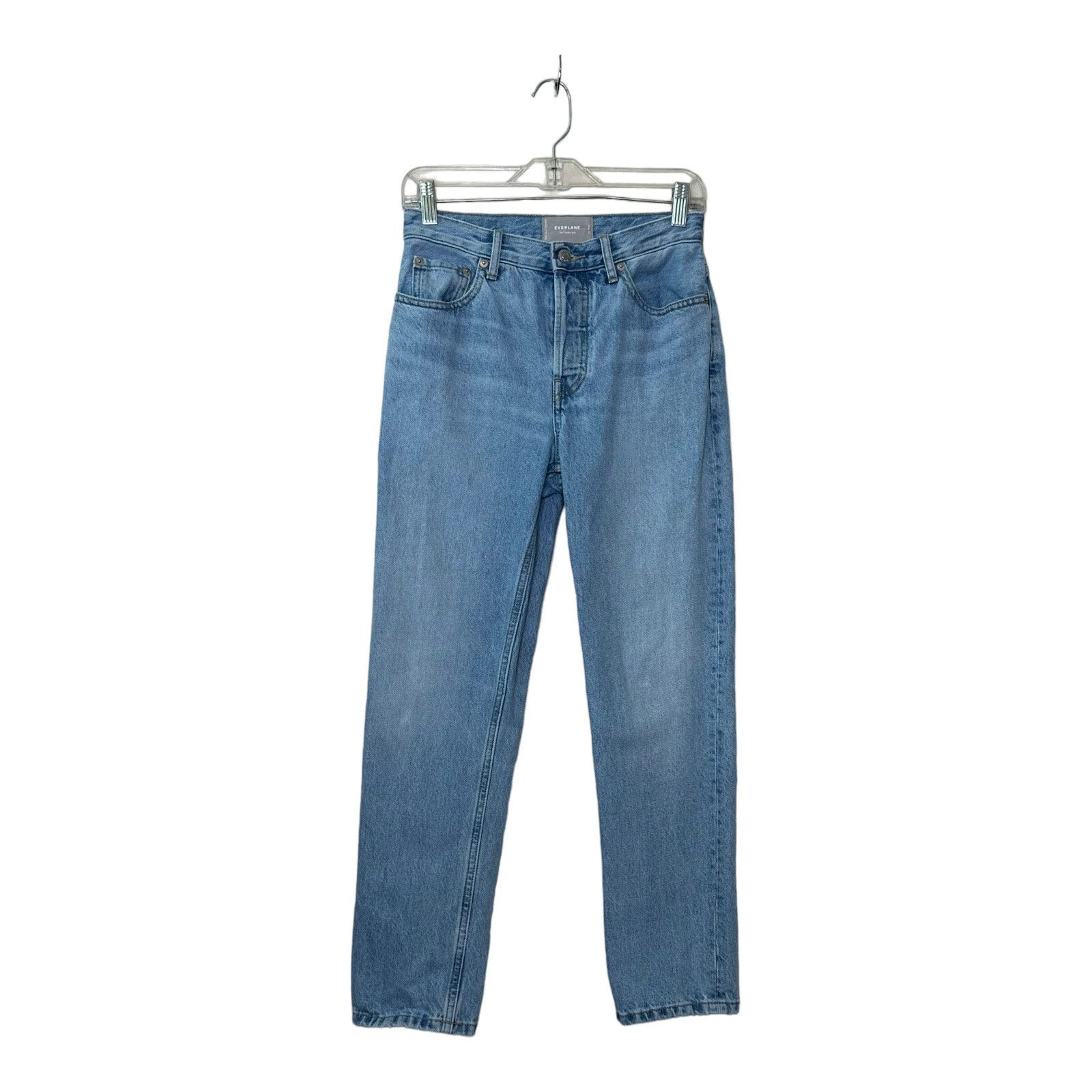 Everlane Everlane blue straight legs crop jeans size 25 - 0 Size 25" / US 0 / IT 36 - 7 Thumbnail