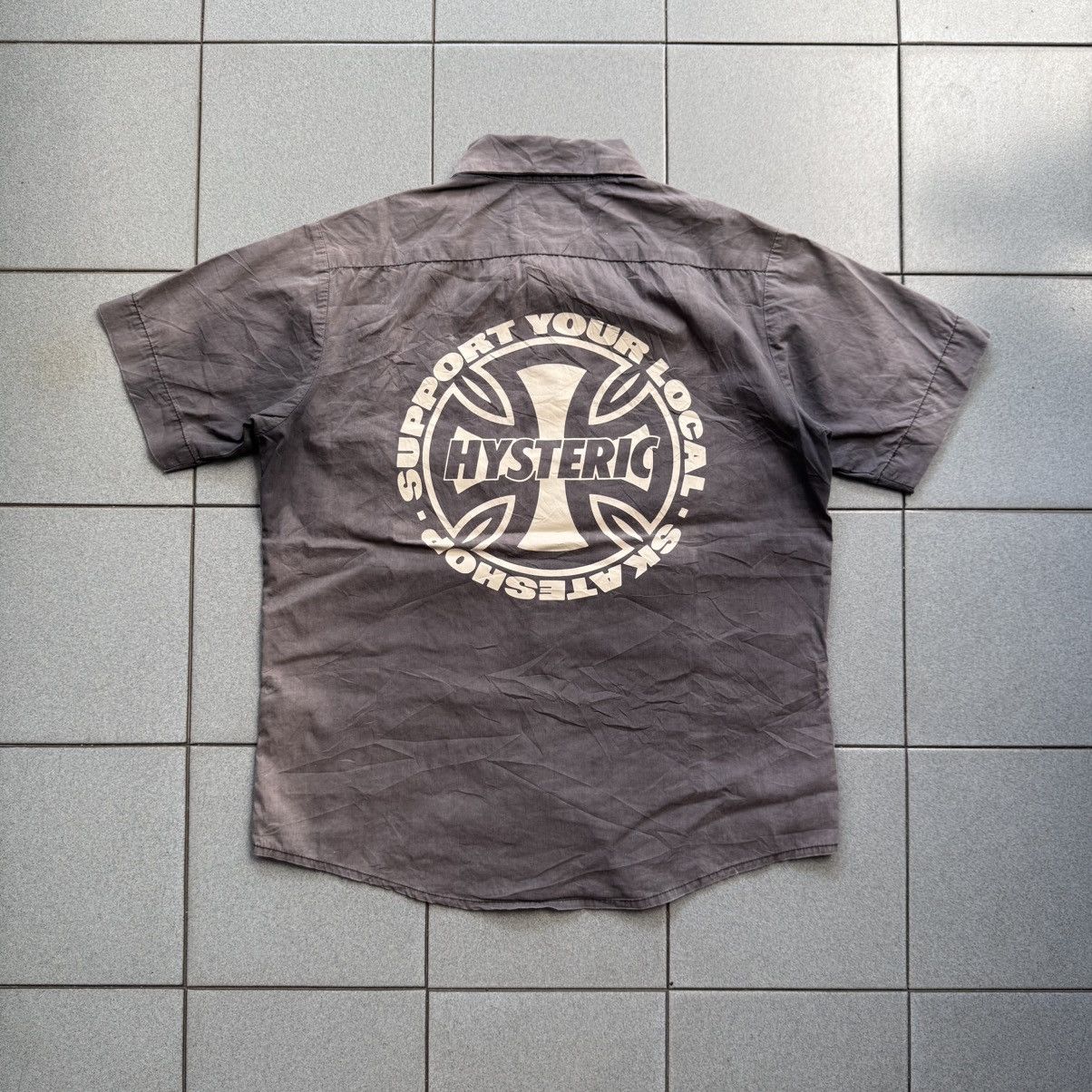 Hysteric Glamour Hysteric Glamour Support Your Local Skateshop Workshirt Size US S / EU 44-46 / 1 - 1 Thumbnail