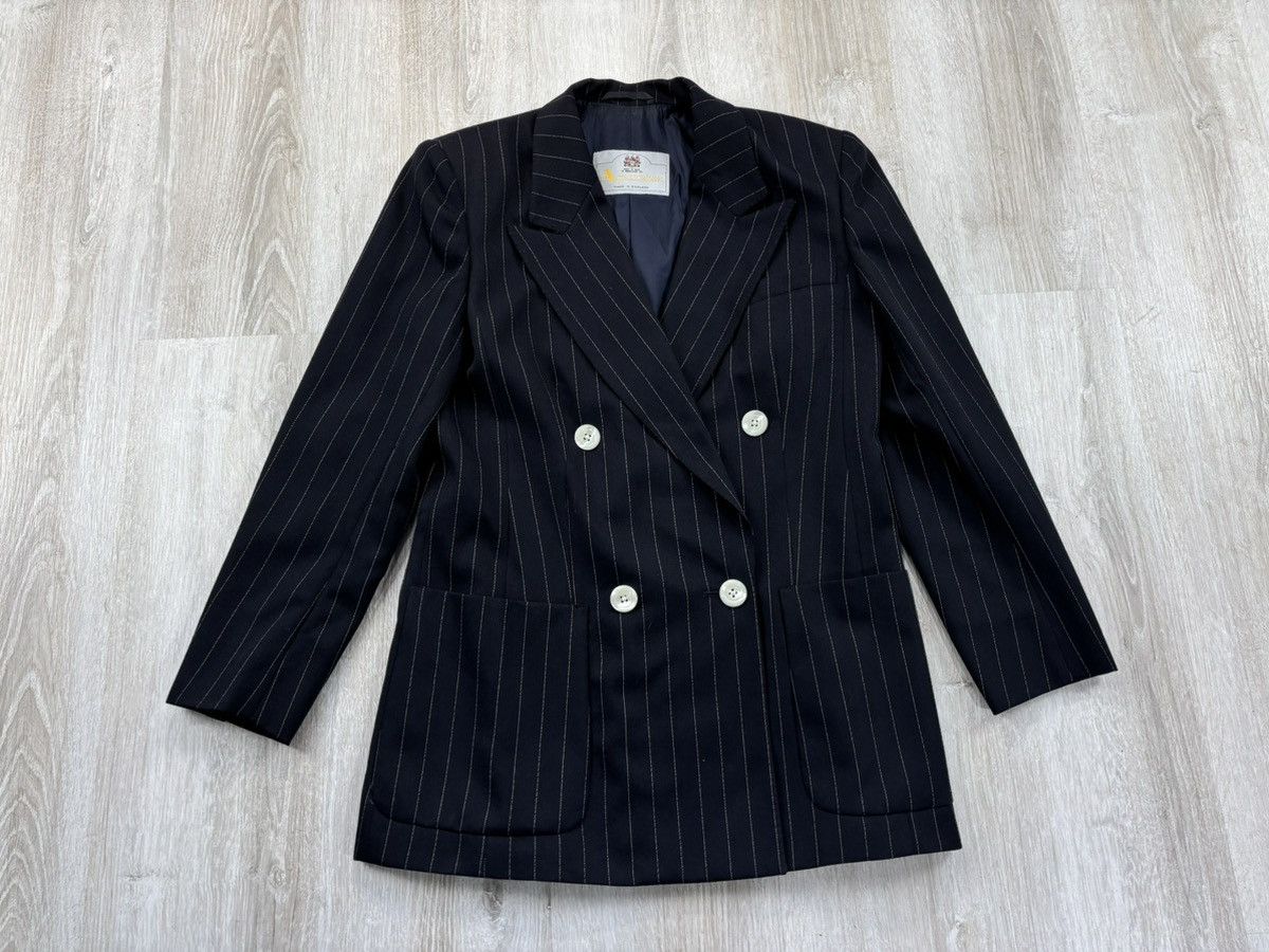 Aquascutum × Designer × Vintage Womens suit Aquascutum Size M/L Size L / US 10 / IT 46 - 3 Thumbnail