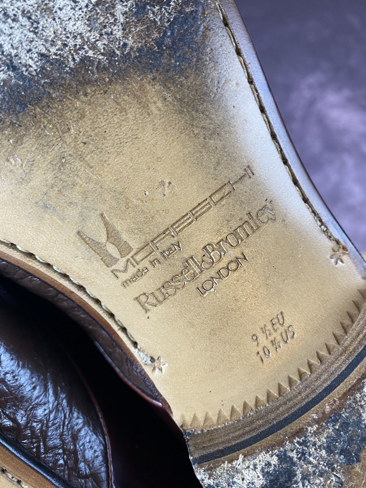 Moreschi Moreschi For Russel Bromley Brown Monk Strap Shoes Uk 9.5 Size US 10.5 / EU 43-44 - 13 Thumbnail