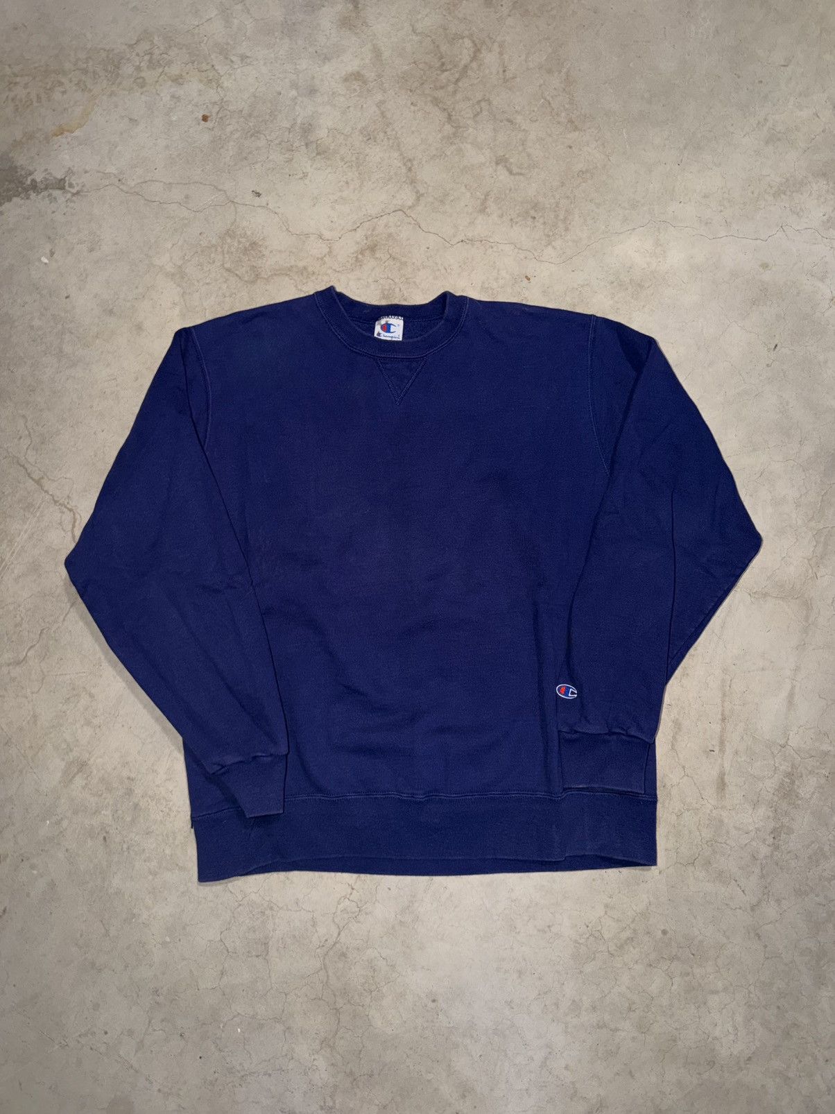Champion Vintage 90s Champion Reverse Weave Sweatshirt Blue Size US XXL / EU 58 / 5 - 1 Thumbnail