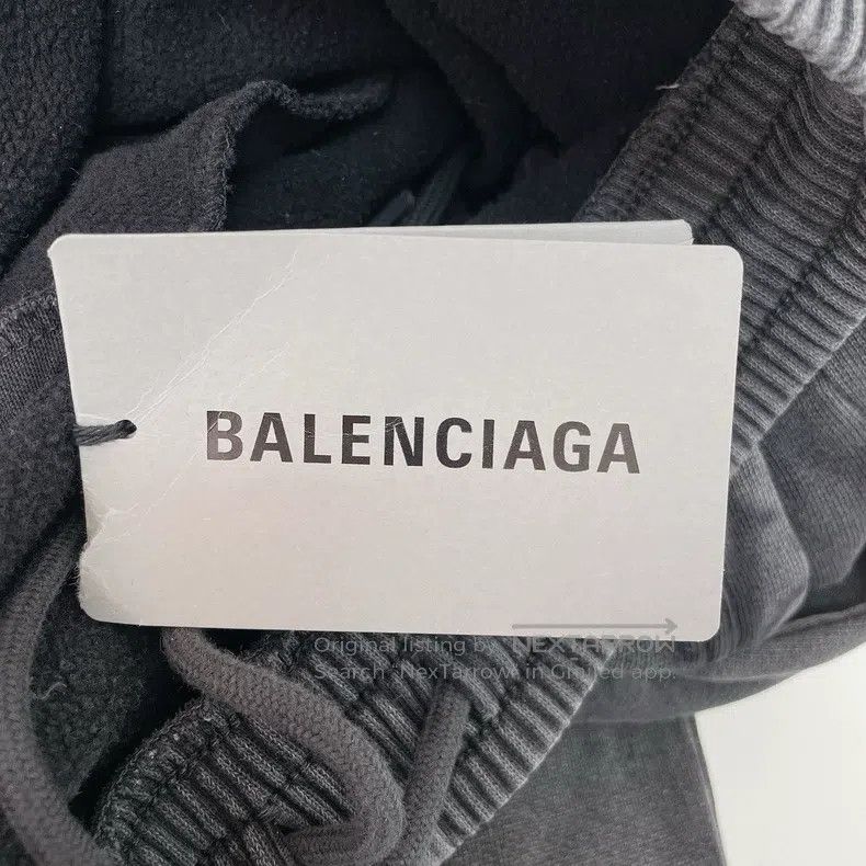 Balenciaga Balenciaga size S Faux Two-Piece Washed Pants Size US 27 - 6 Thumbnail