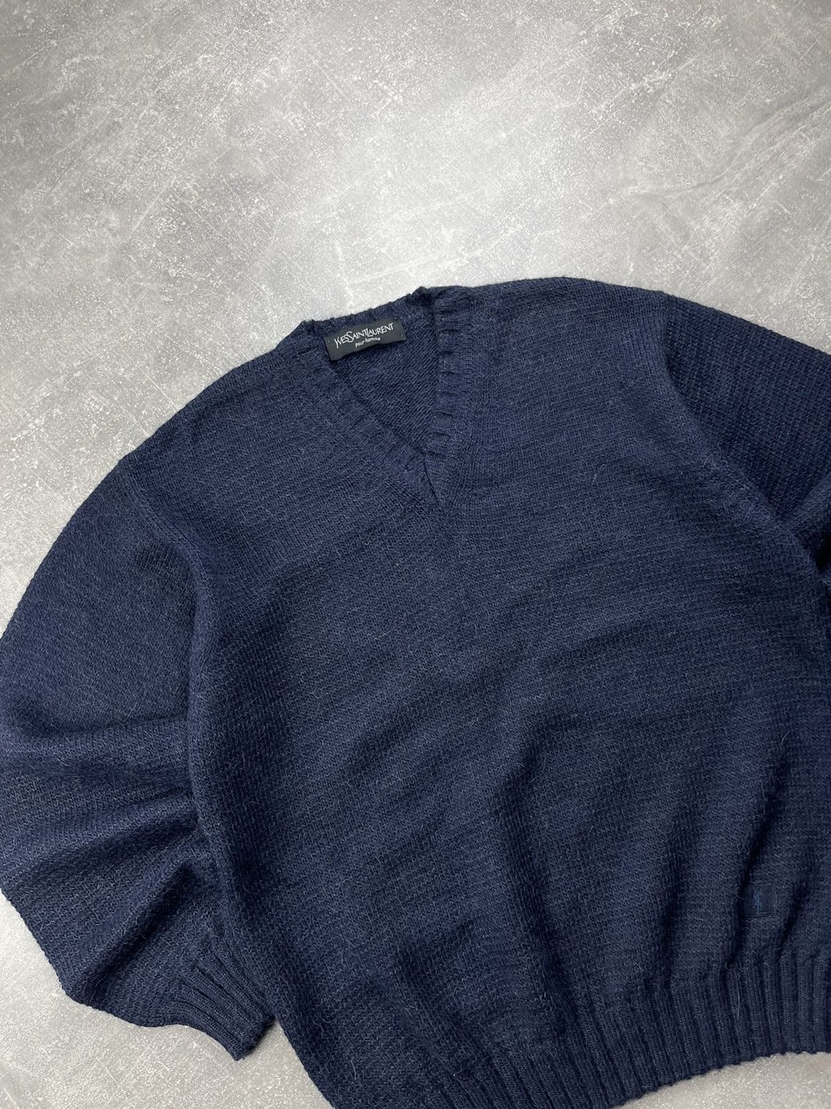 Yves Saint Laurent Yves Saint Laurent Archive 00s Tom Ford Alpaca Wool Sweater Size US M / EU 48-50 / 2 - 3 Thumbnail