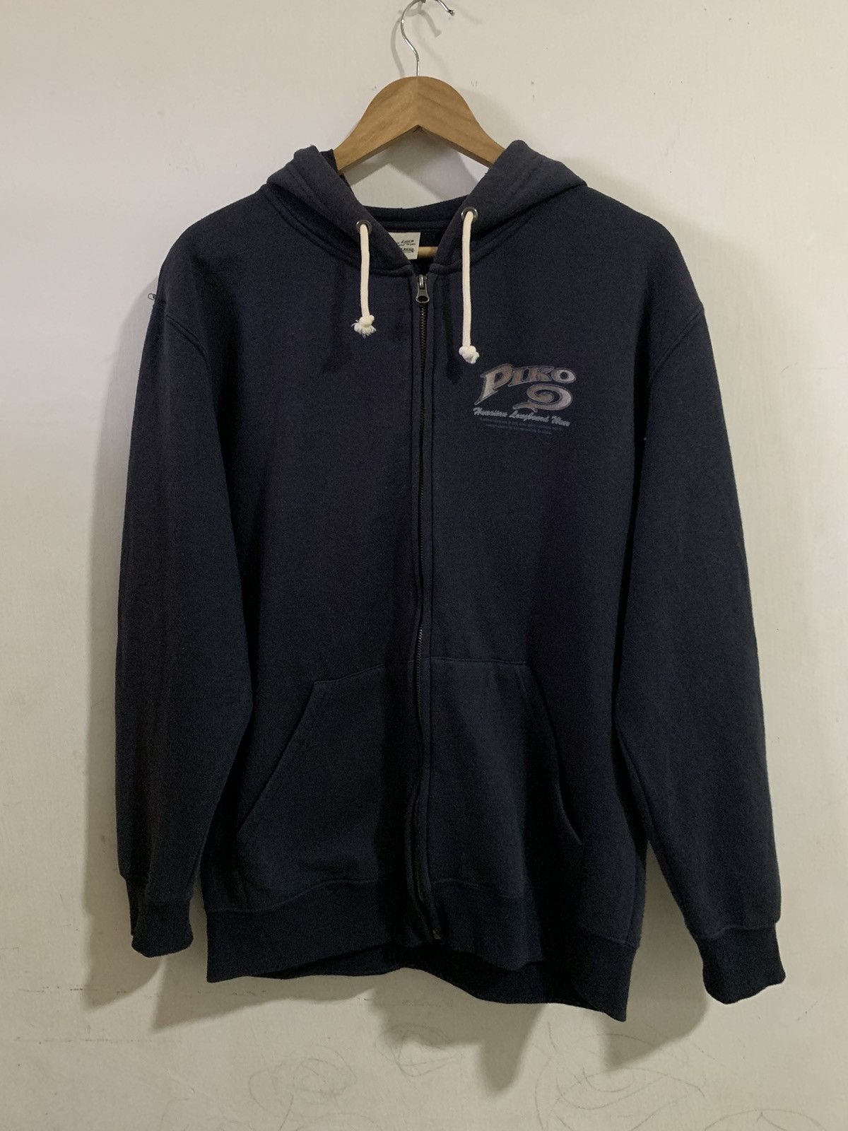 Japanese Brand (L) Y2K Piko Hawaiian Sun Faded ZIP UP HOODIE Size US L / EU 52-54 / 3 - 8 Thumbnail
