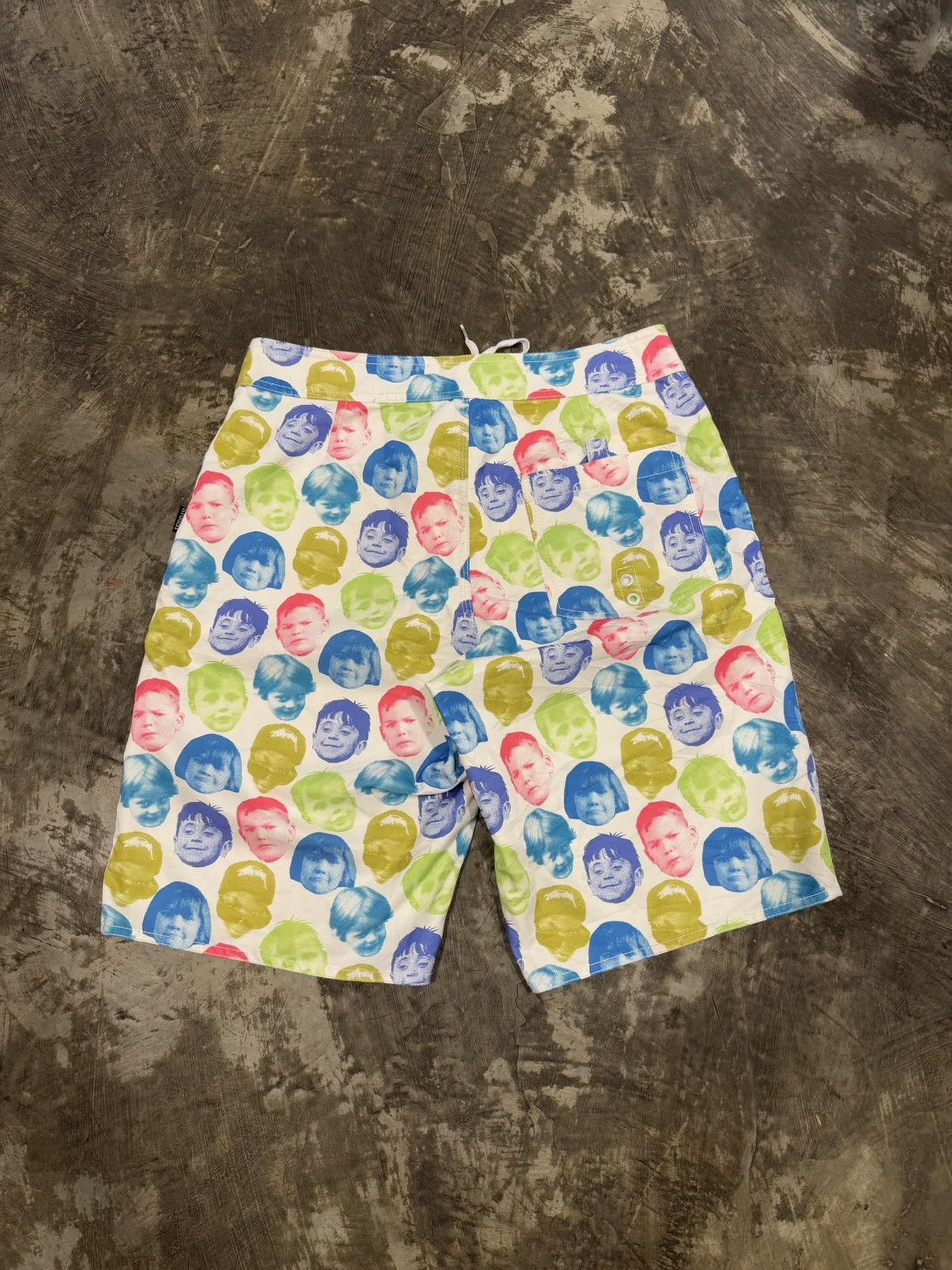 Stussy VINTAGE STUSSY FACE FULL PRINT SHORT PANT Size US 32 / EU 48 - 5 Thumbnail