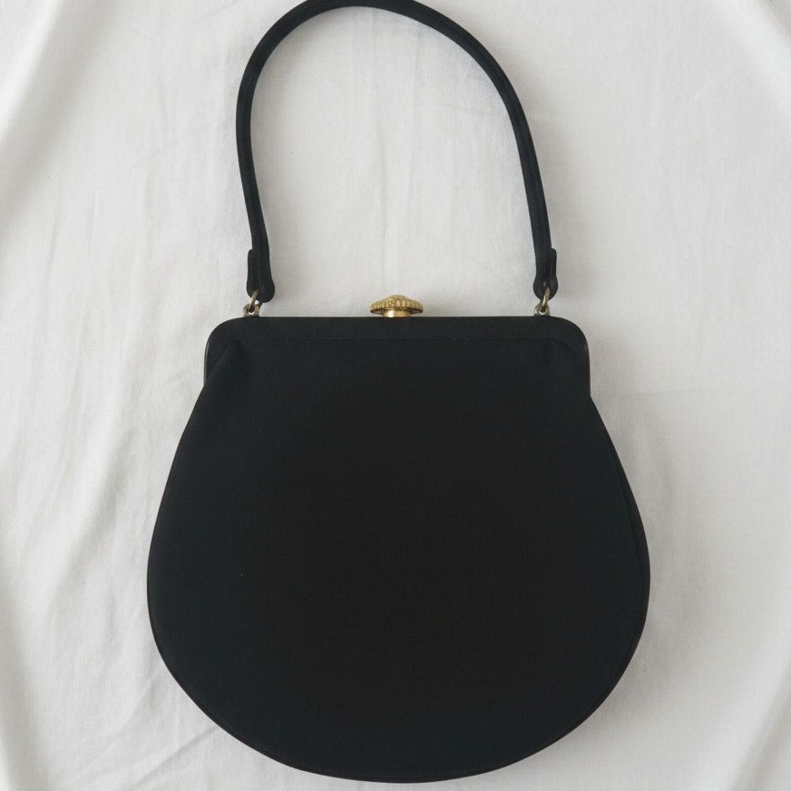 Iron Maiden Bonwit Teller Magid Vintage Black Evening Purse & Coin Bag Size ONE SIZE - 1 Thumbnail