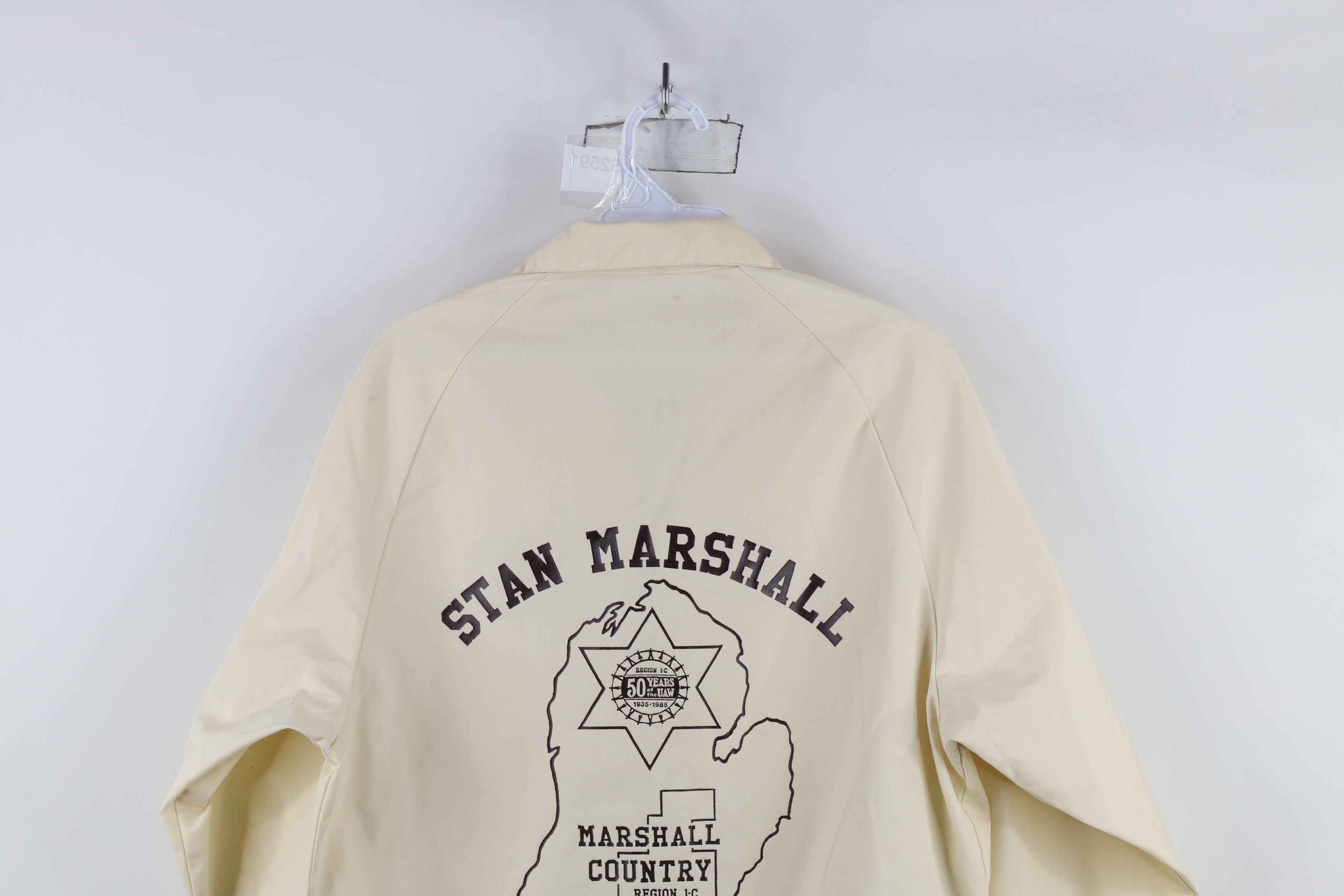 Vintage Vintage 80s UAW Marshall Country Region 1-C Racer Jacket USA Size US S / EU 44-46 / 1 - 18 Thumbnail