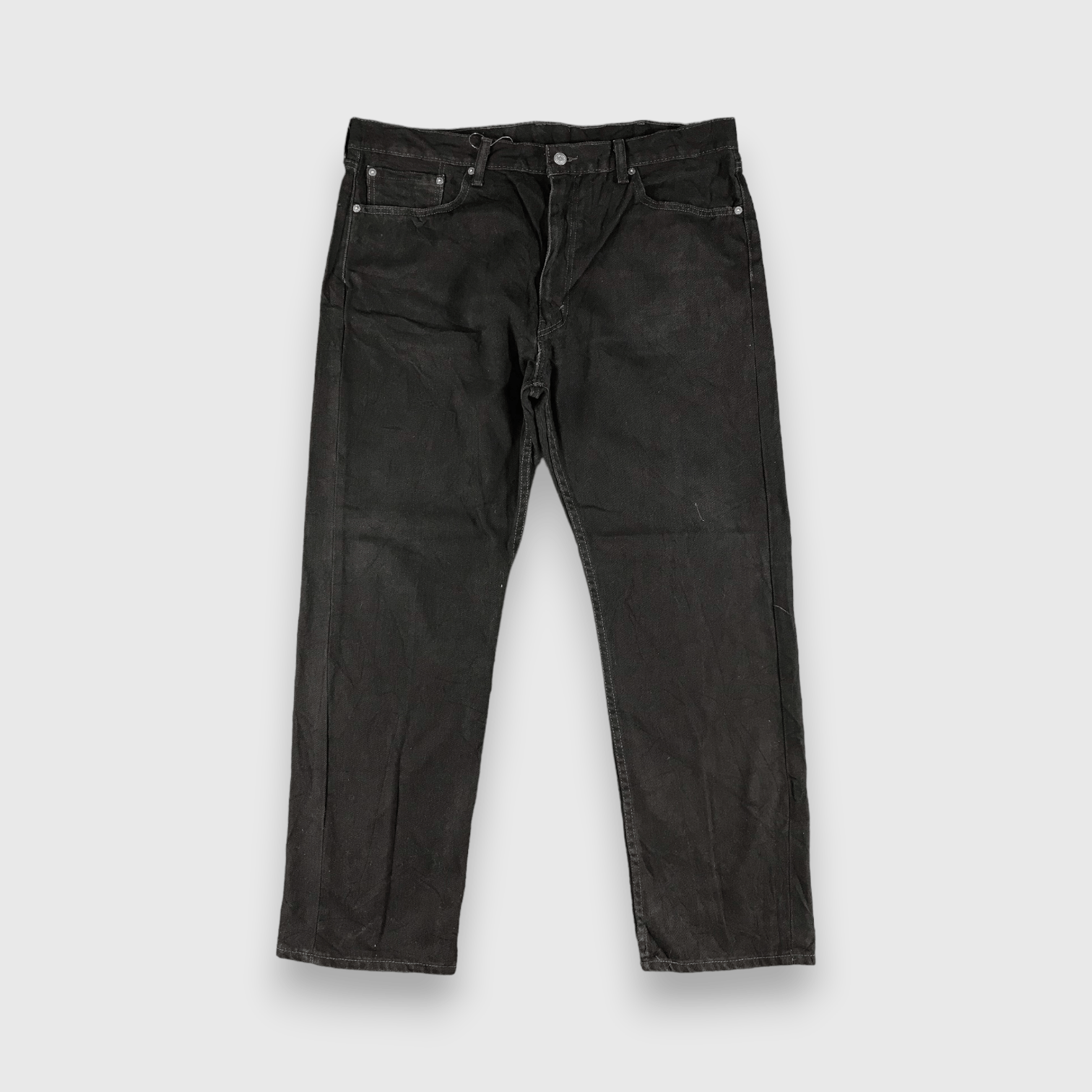 Levi's Vintage Faded Black Levis 505 Jeans-J2571 Size US 39 - 1 Thumbnail