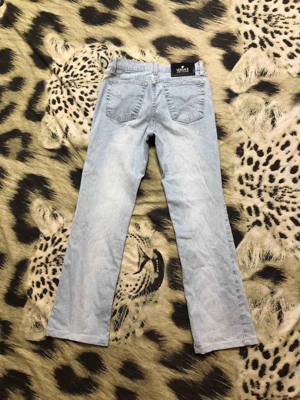 Versace Jeans Couture Luxury Versace Jeans Couture Straight Denim Jeans Size 26 Size 26" / US 2 / IT 38 - 23 Thumbnail