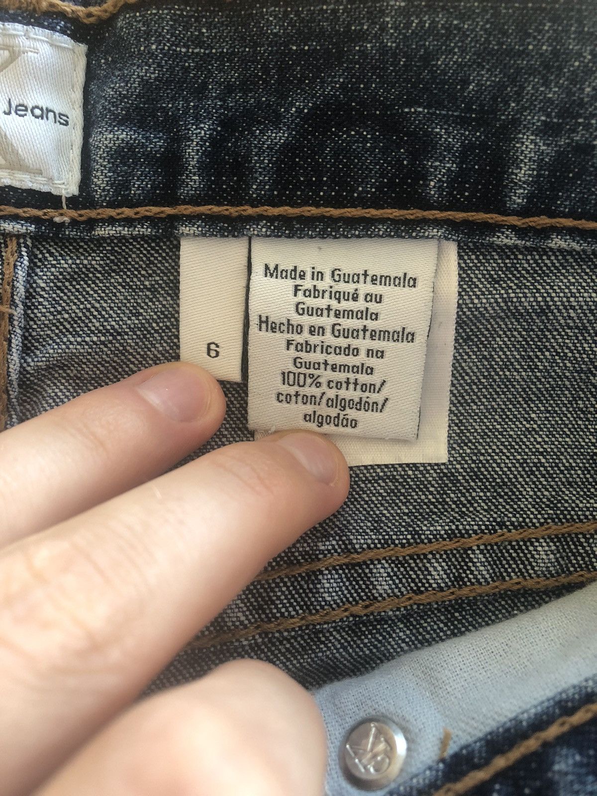 Calvin Klein × Vintage CALVIN KLEIN JEANS VINTAGE DENIM JEAN SHORTS Size US 28 / EU 44 - 6 Thumbnail