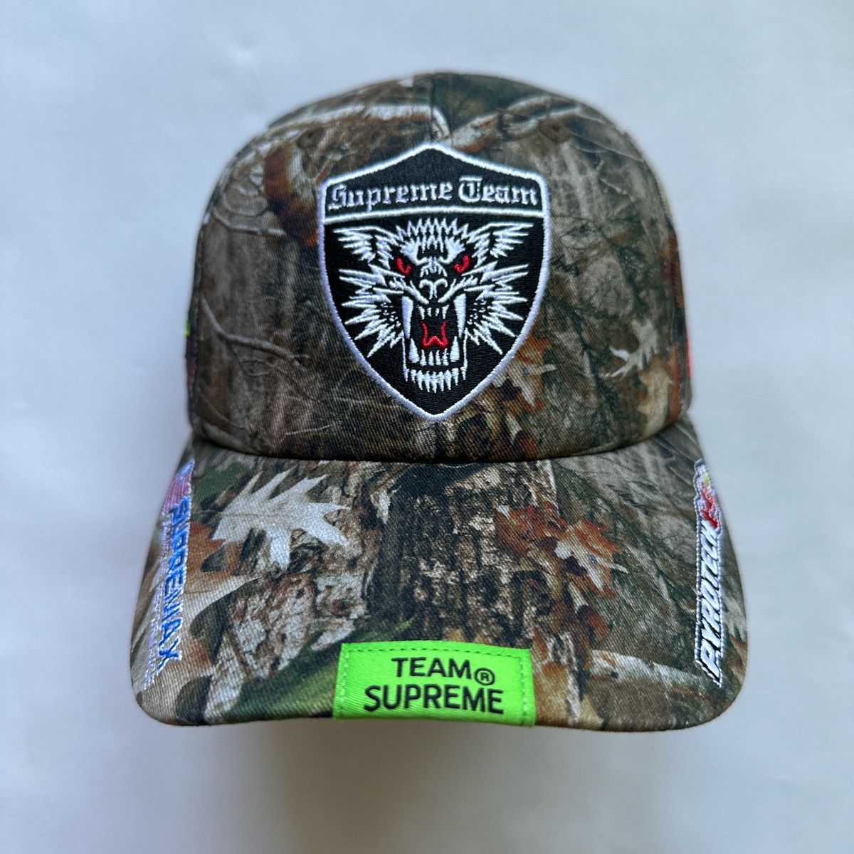Realtree × Supreme Supreme License Plate 6 panel hat cap SS25