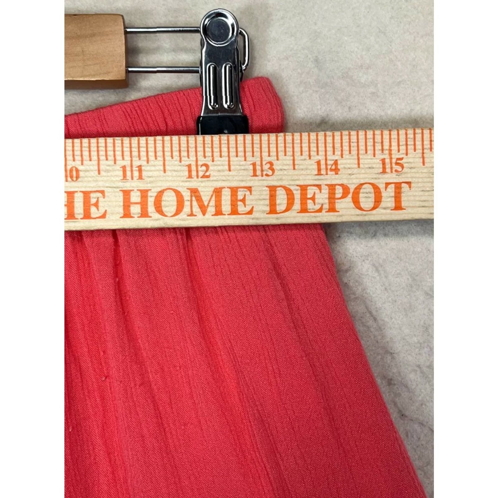 Z Supply Z Supply Skirt Women Pull On Orange Long Elastic Waist Lightweight Size S Size 28" / US 6 / IT 42 - 3 Thumbnail